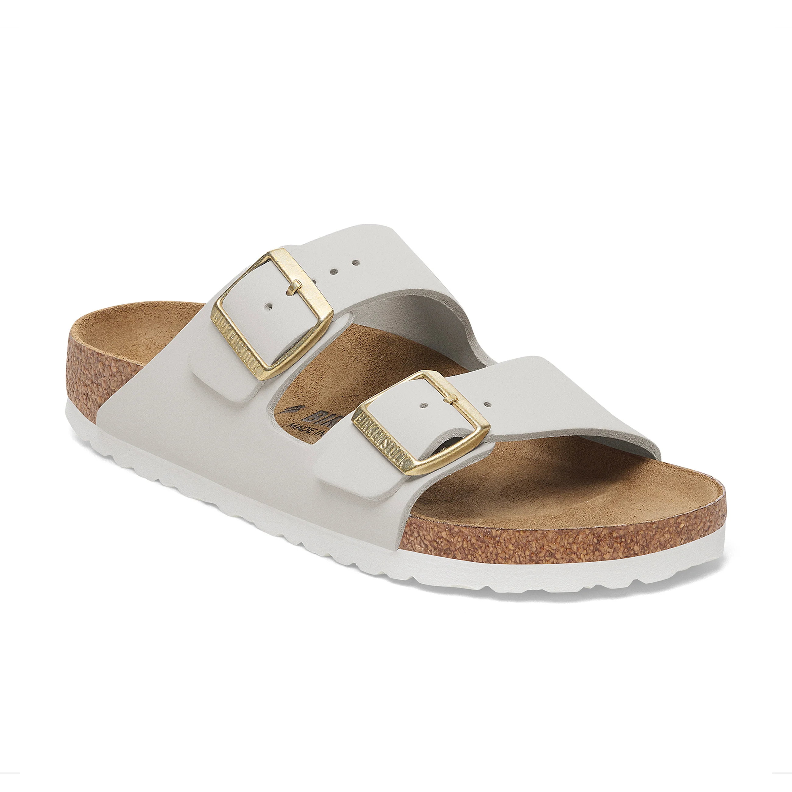 Arizona Antique White Nubuck Leather