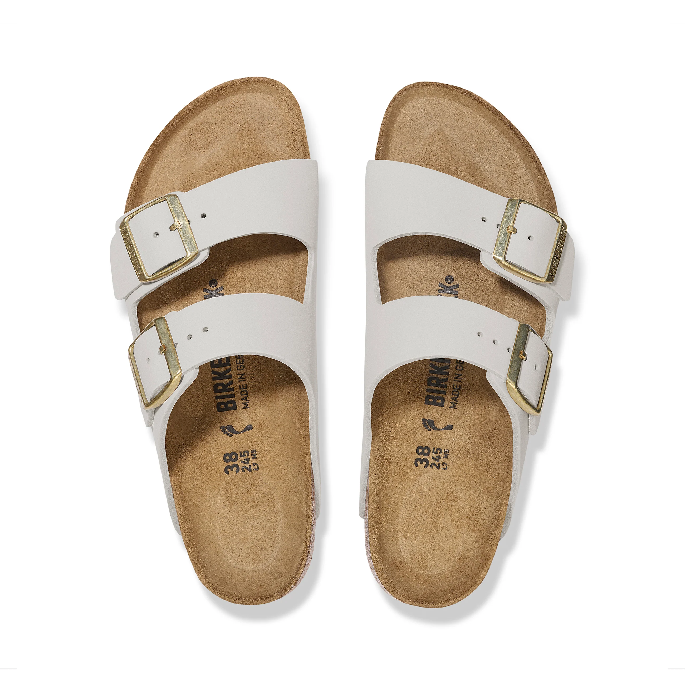 Arizona Antique White Nubuck Leather - Image 3
