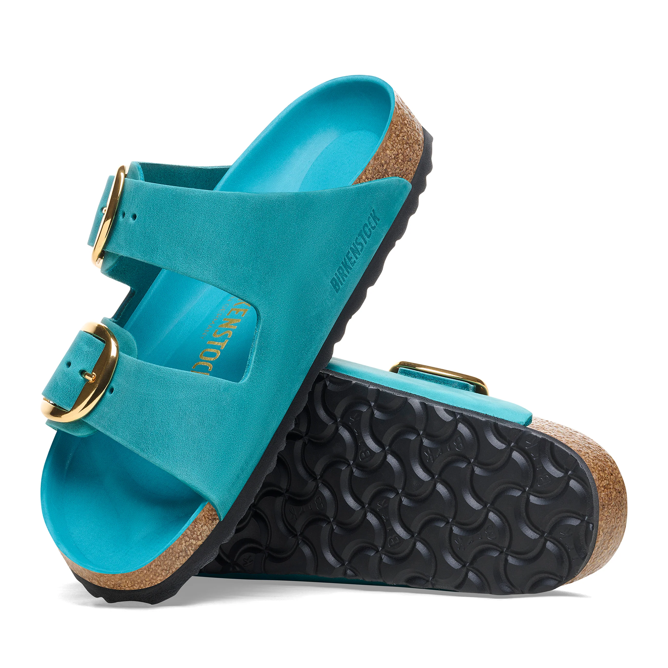 Arizona Big Buckle Biscay Bay Oiled Leather - Image 4