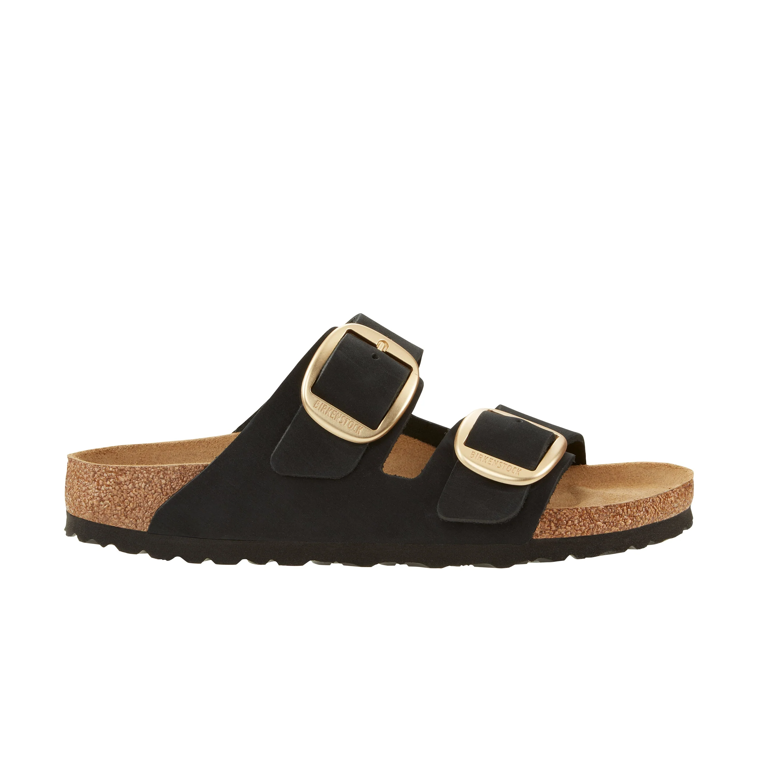 Arizona Big Buckle Black Nubuck Leather - Image 2