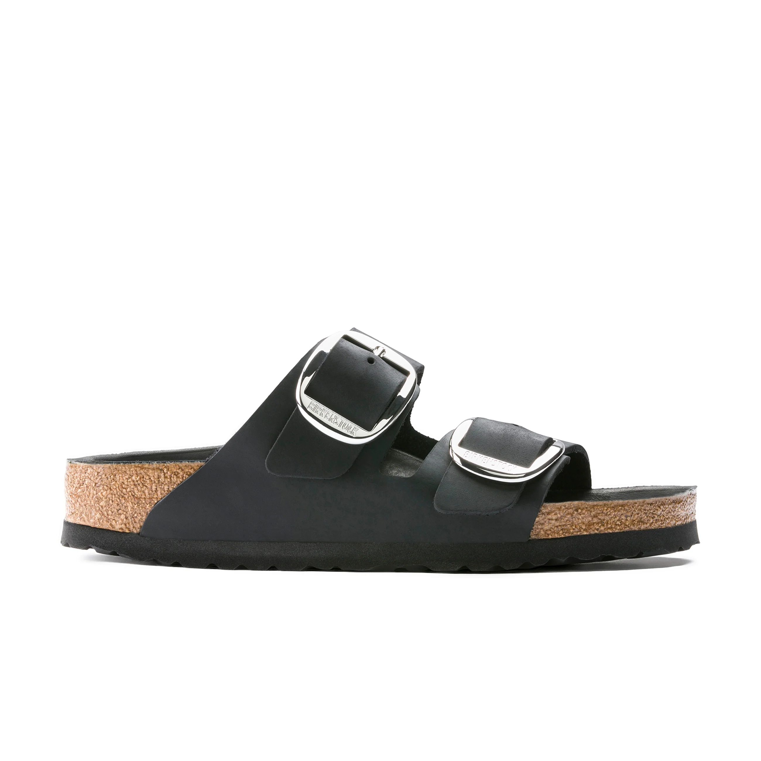 Arizona Big Buckle Black Oiled Leather - Image 2