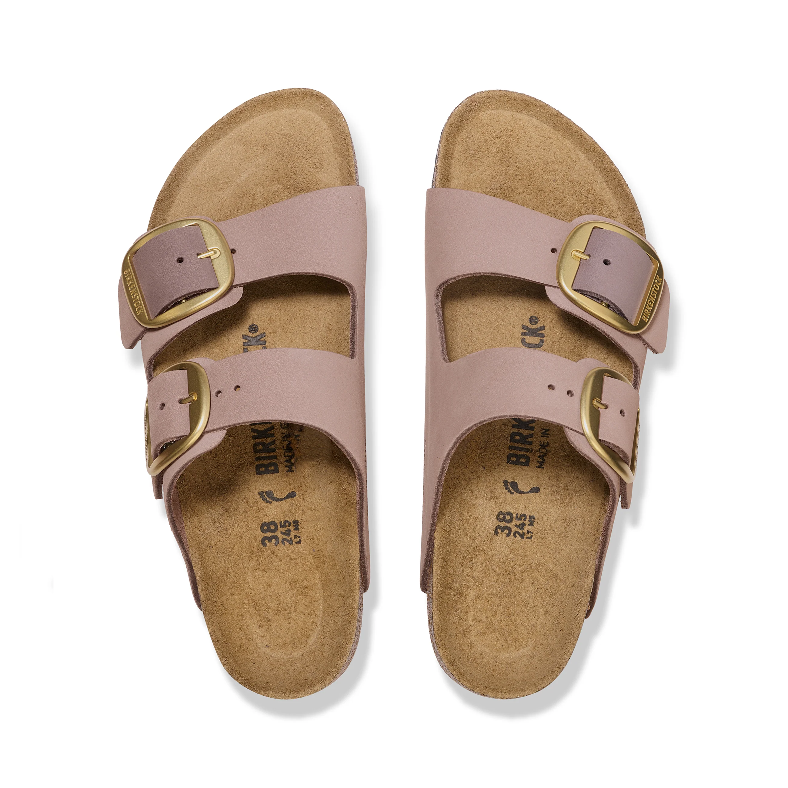 Arizona Big Buckle Faded Purple Nubuck Leather - Image 3