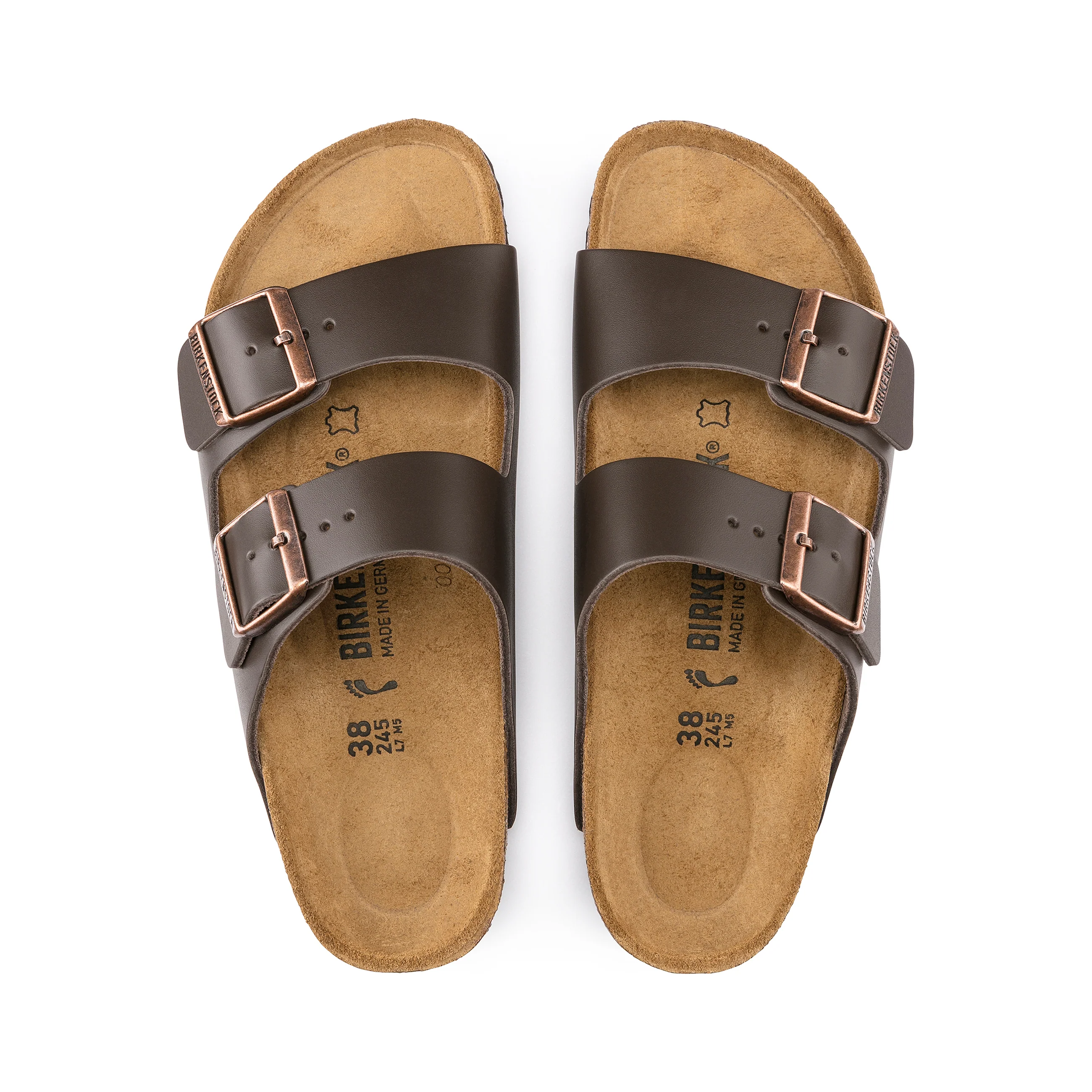 Arizona Brown Smooth Leather - Image 3