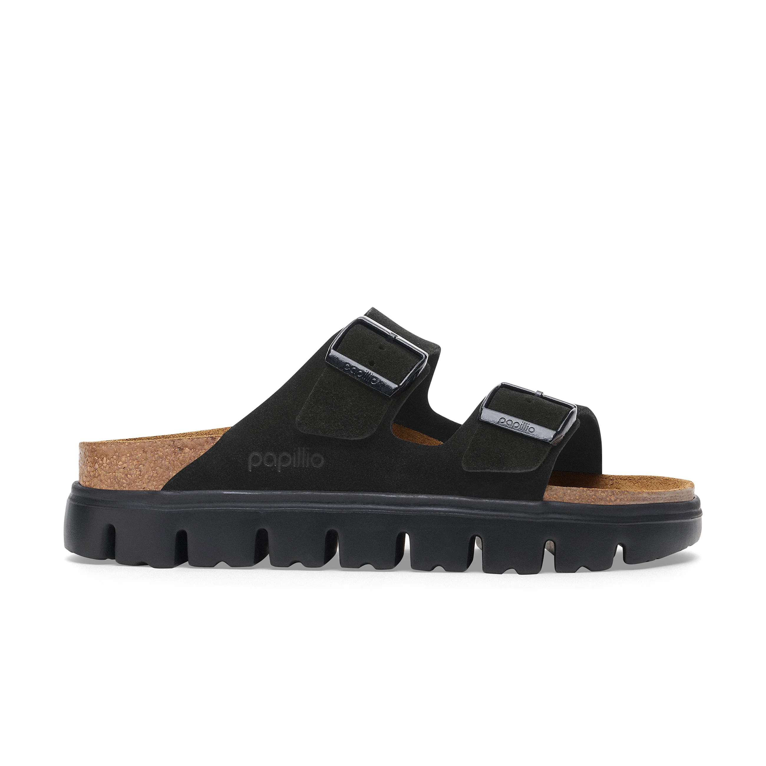 Arizona Chunky Black Suede Leather - Image 2