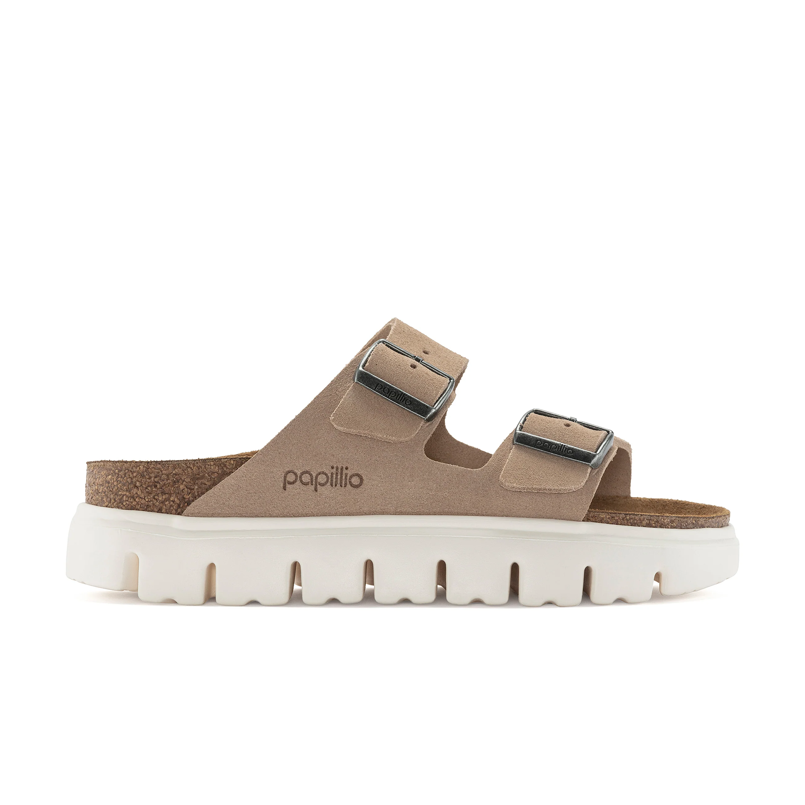 Arizona Chunky Warm Sand Suede Leather - Image 2