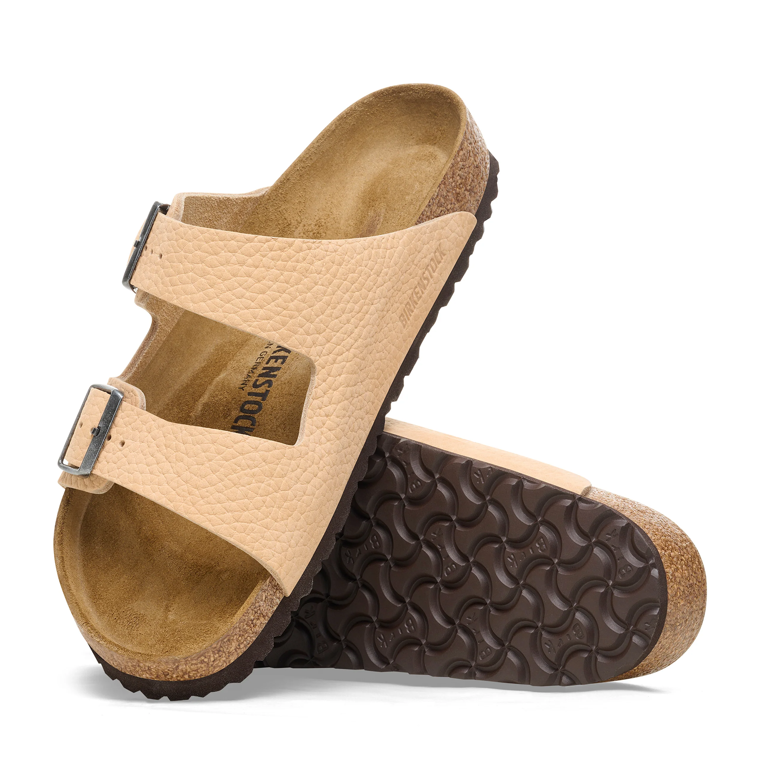 Arizona Desert Buck New Beige Nubuck Leather - Image 4
