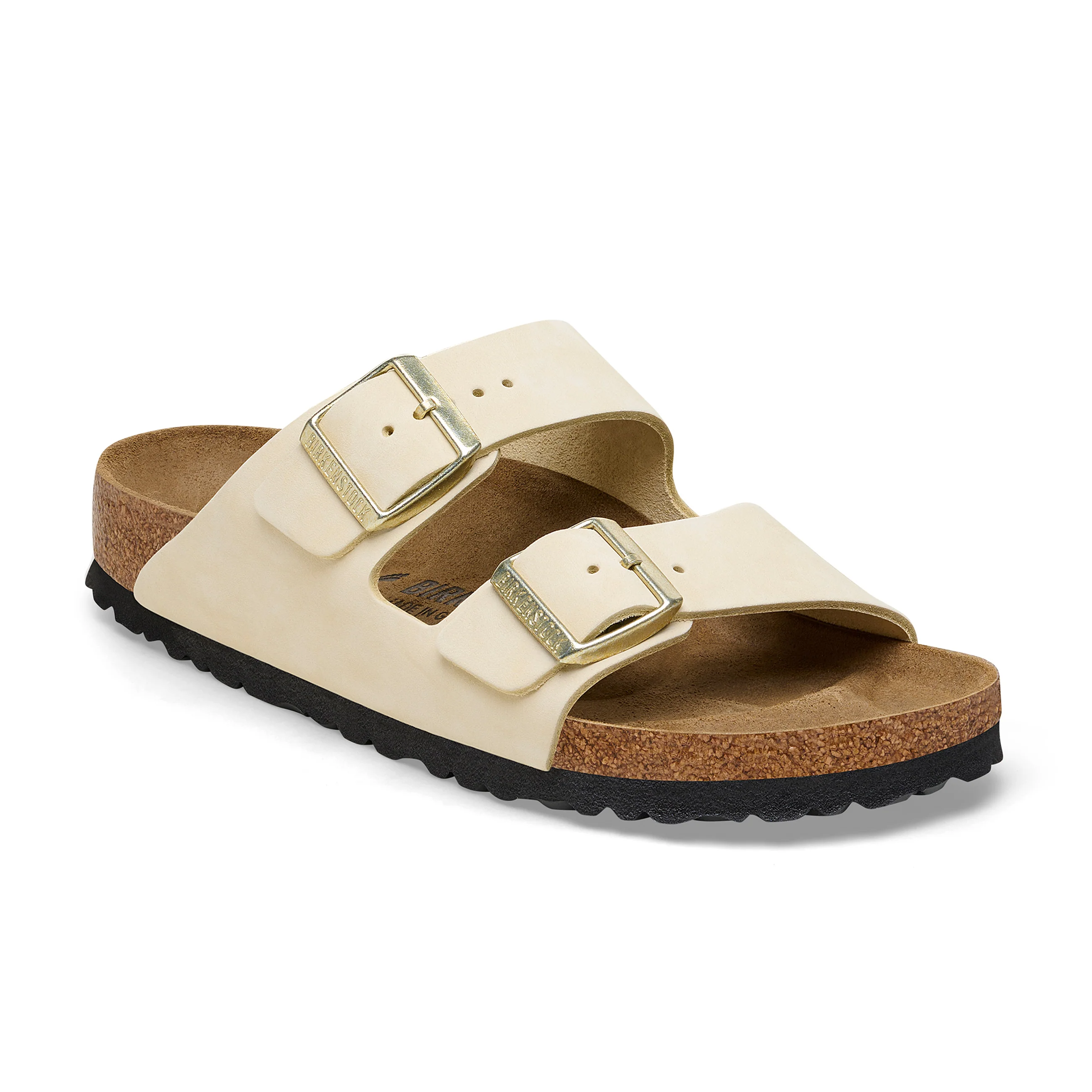 Arizona Ecru Nubuck Leather