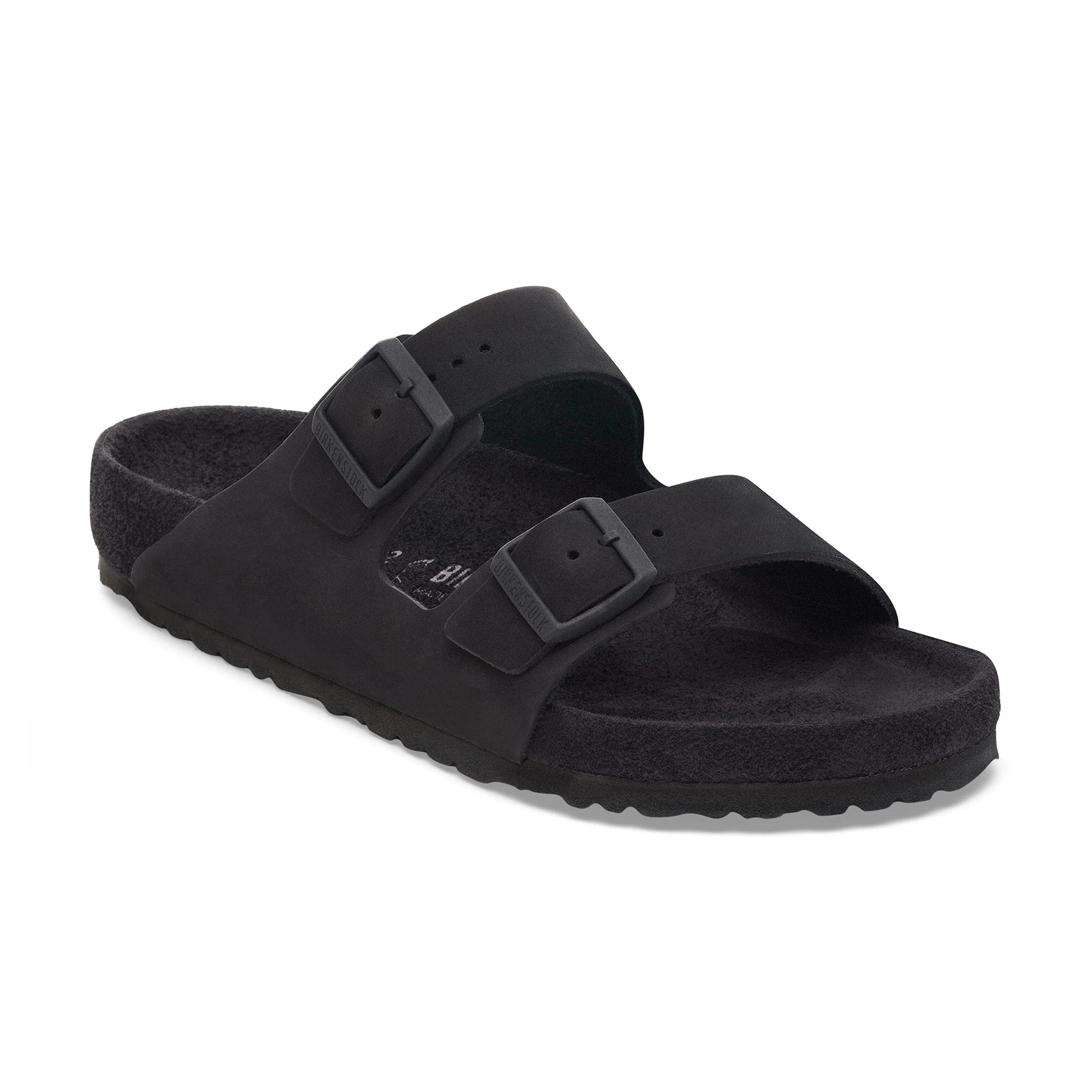 Arizona Exquisite Black Nubuck Leather