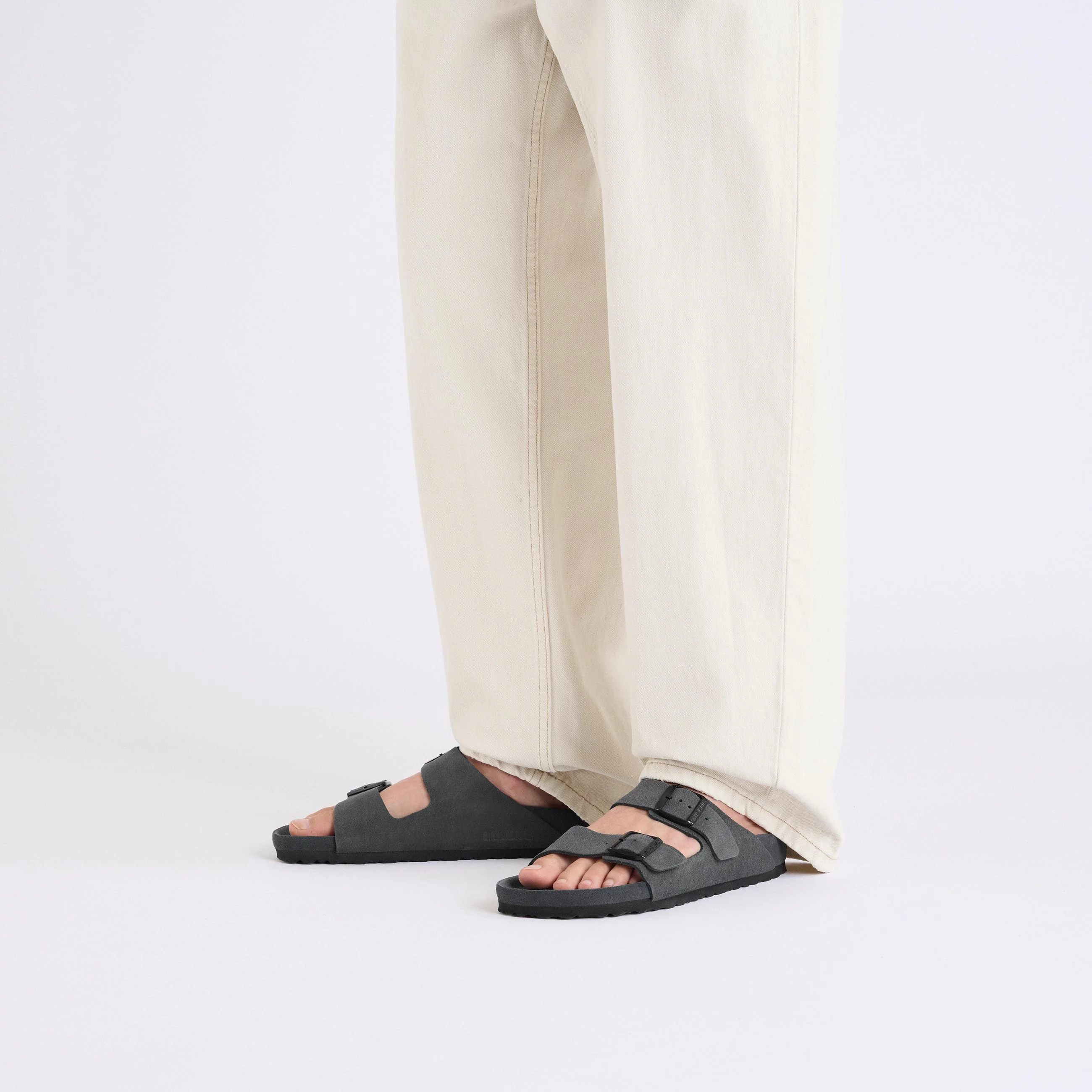 Arizona Exquisite Charcoal Suede Leather - Image 5
