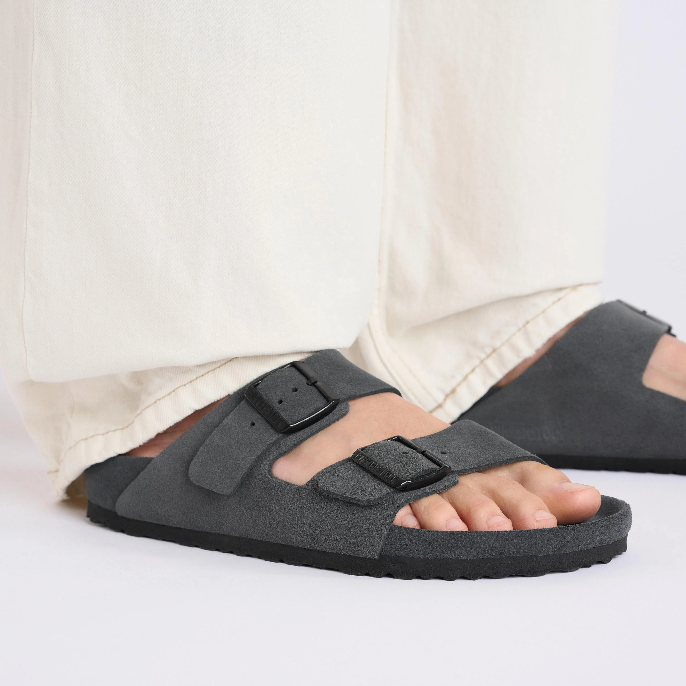 Arizona Exquisite Charcoal Suede Leather - Image 6