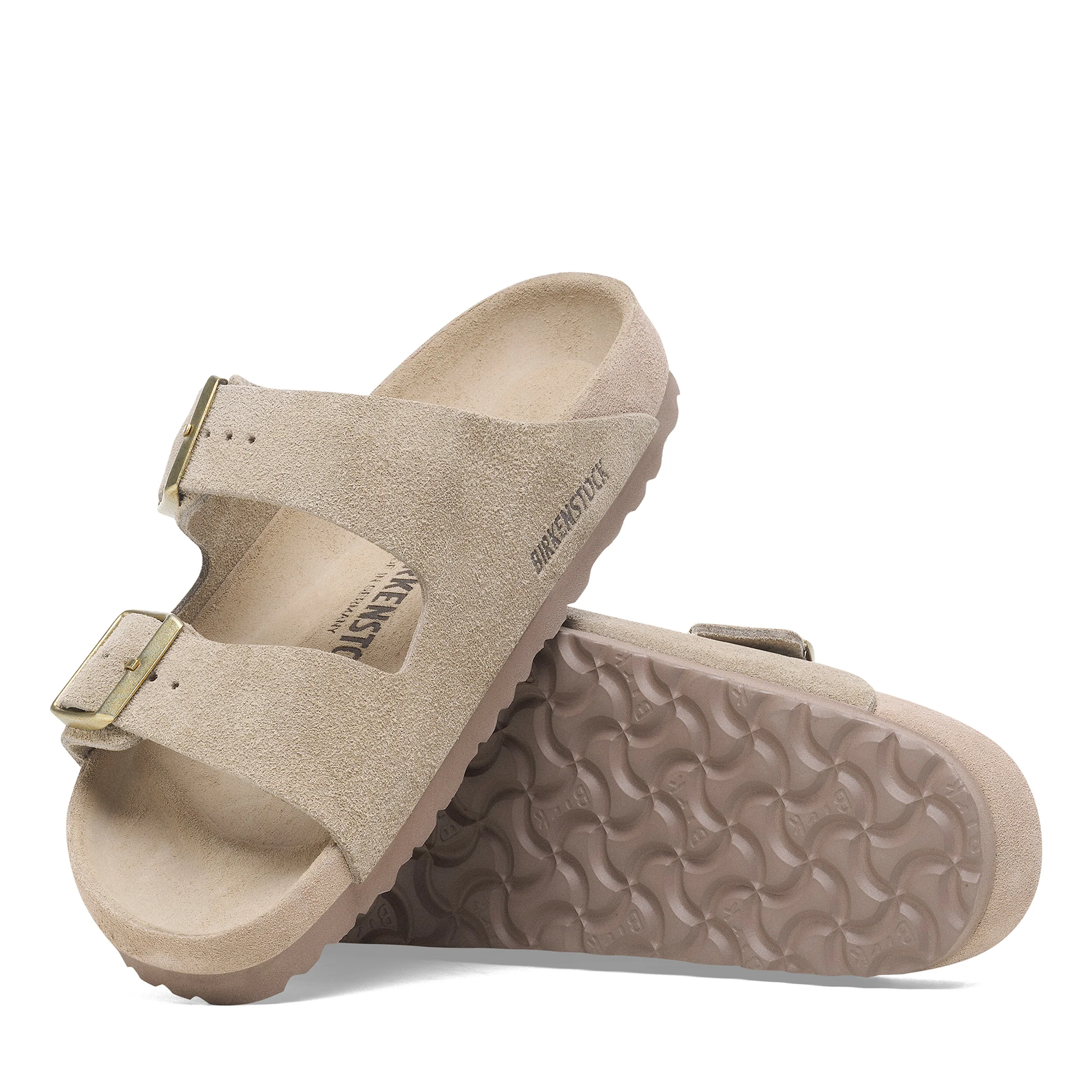 Arizona Exquisite Taupe Suede Leather - Image 4