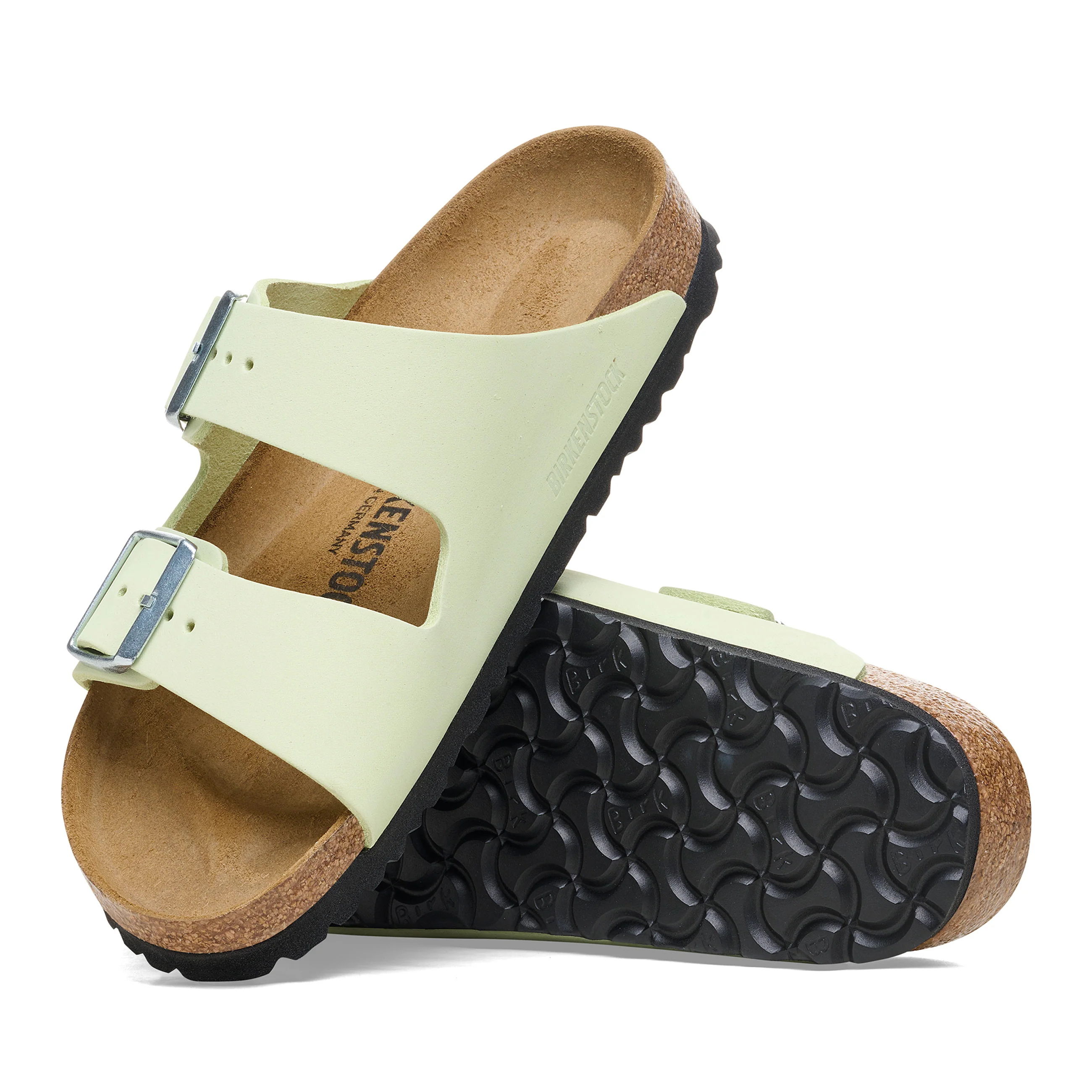 Arizona Faded Lime Nubuck Leather - Image 4