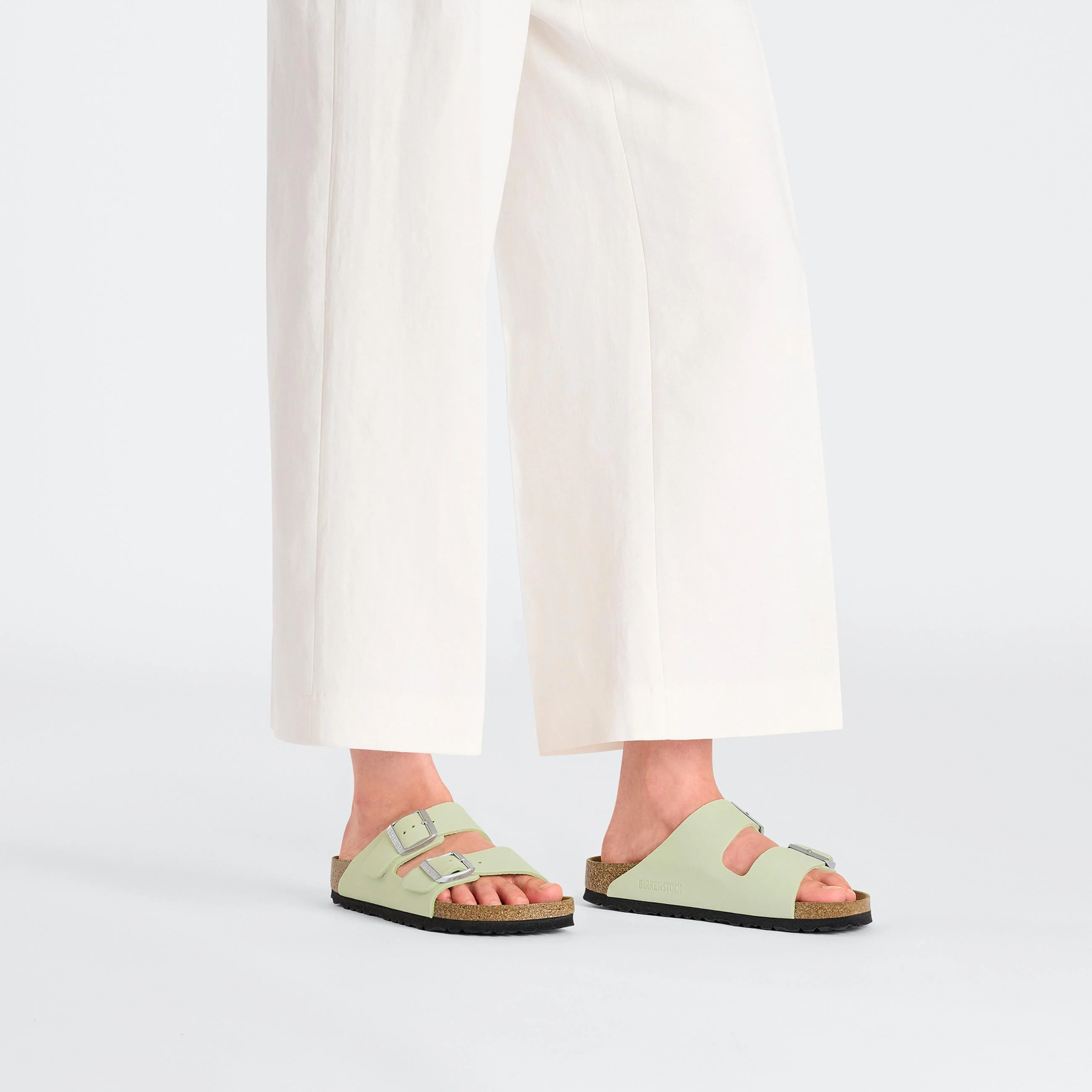 Arizona Faded Lime Nubuck Leather - Image 5
