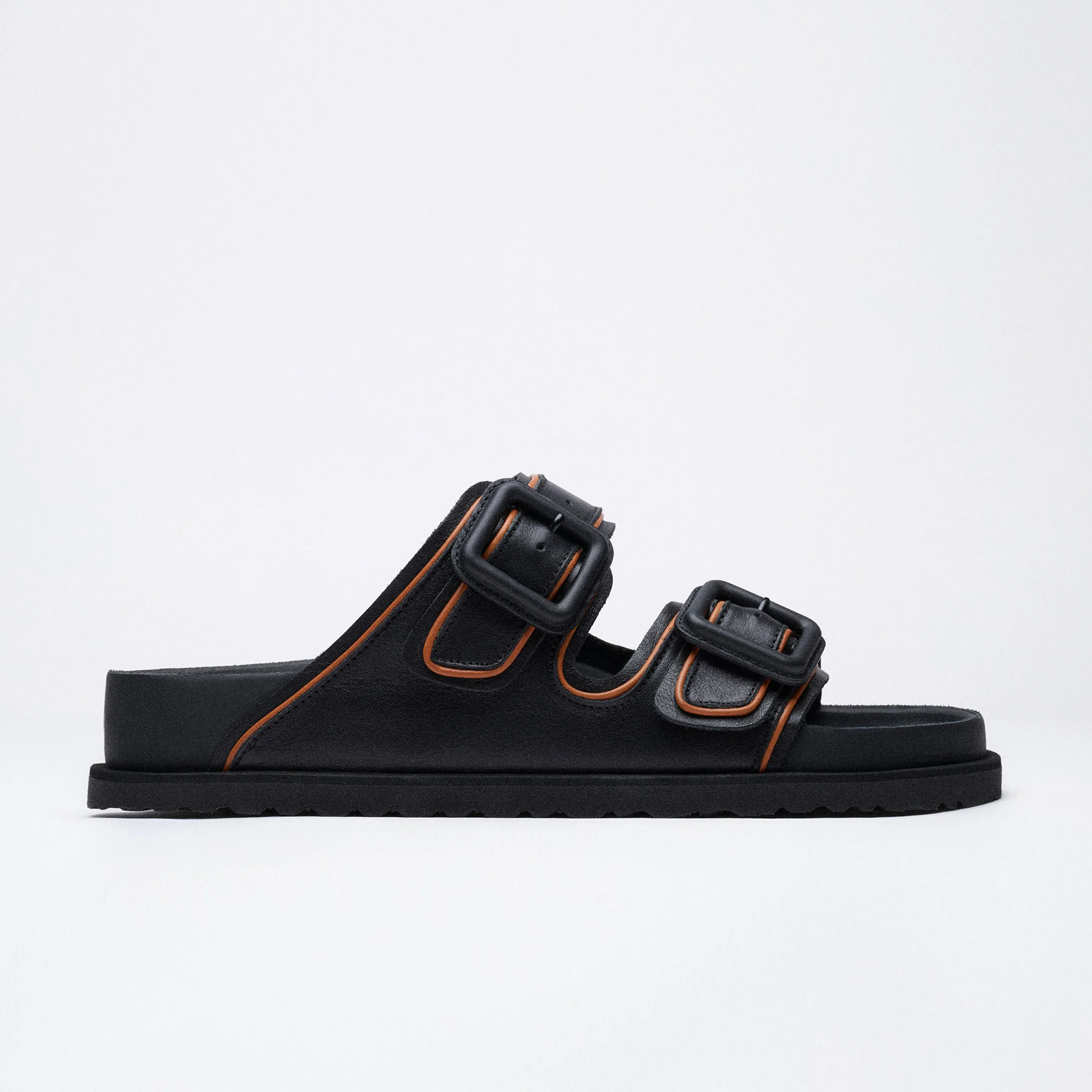 Arizona Leather Buckle Exquisite Black Nappa Leather - Image 3