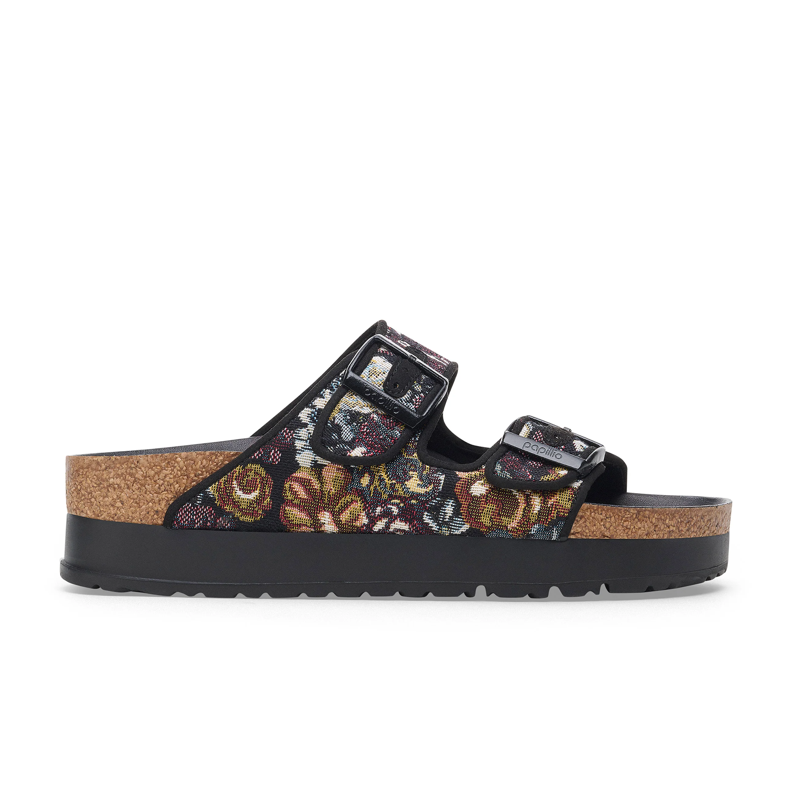 Arizona Platform Brocade Black Microfibre - Image 2