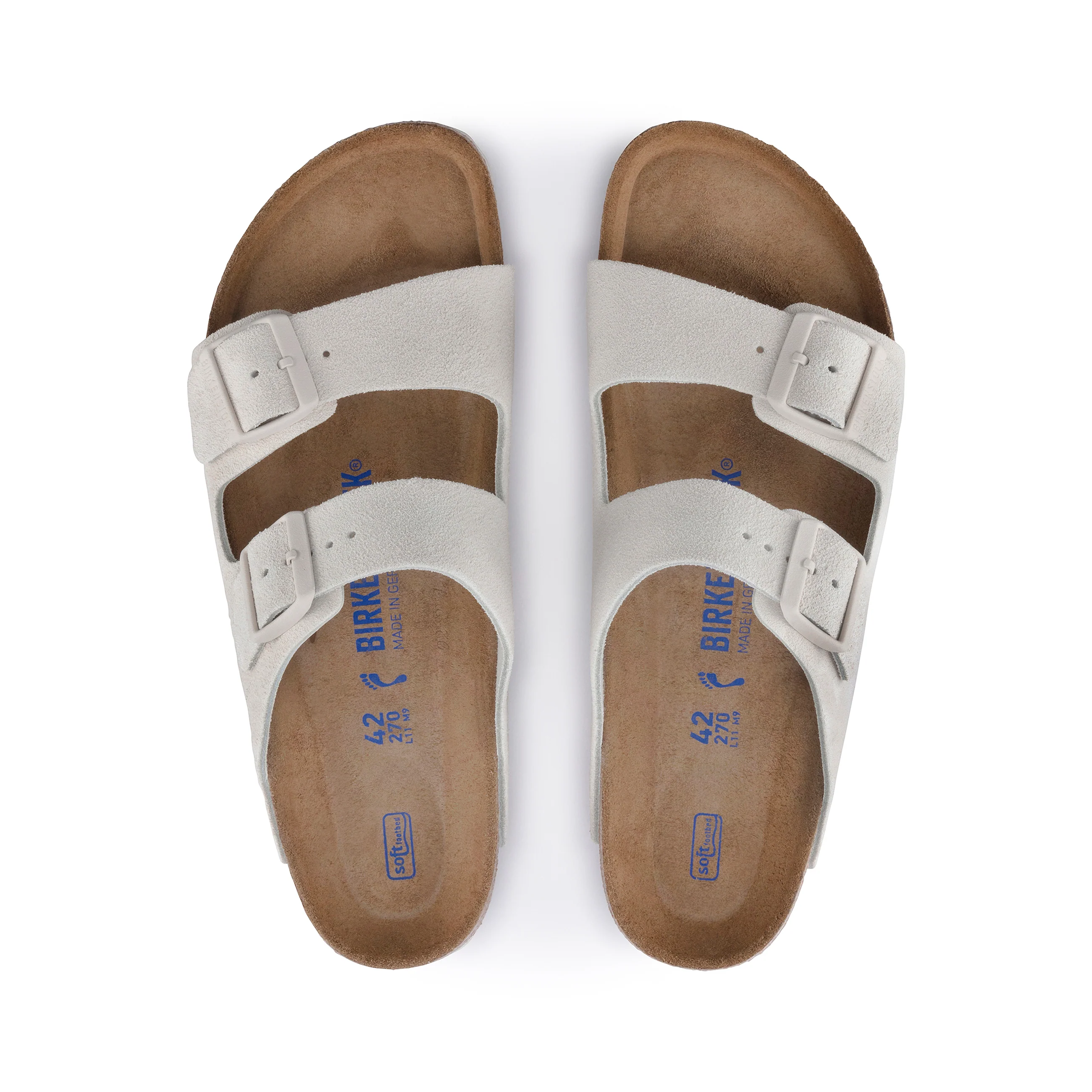 Arizona SFB Antique White Suede Leather - Image 3