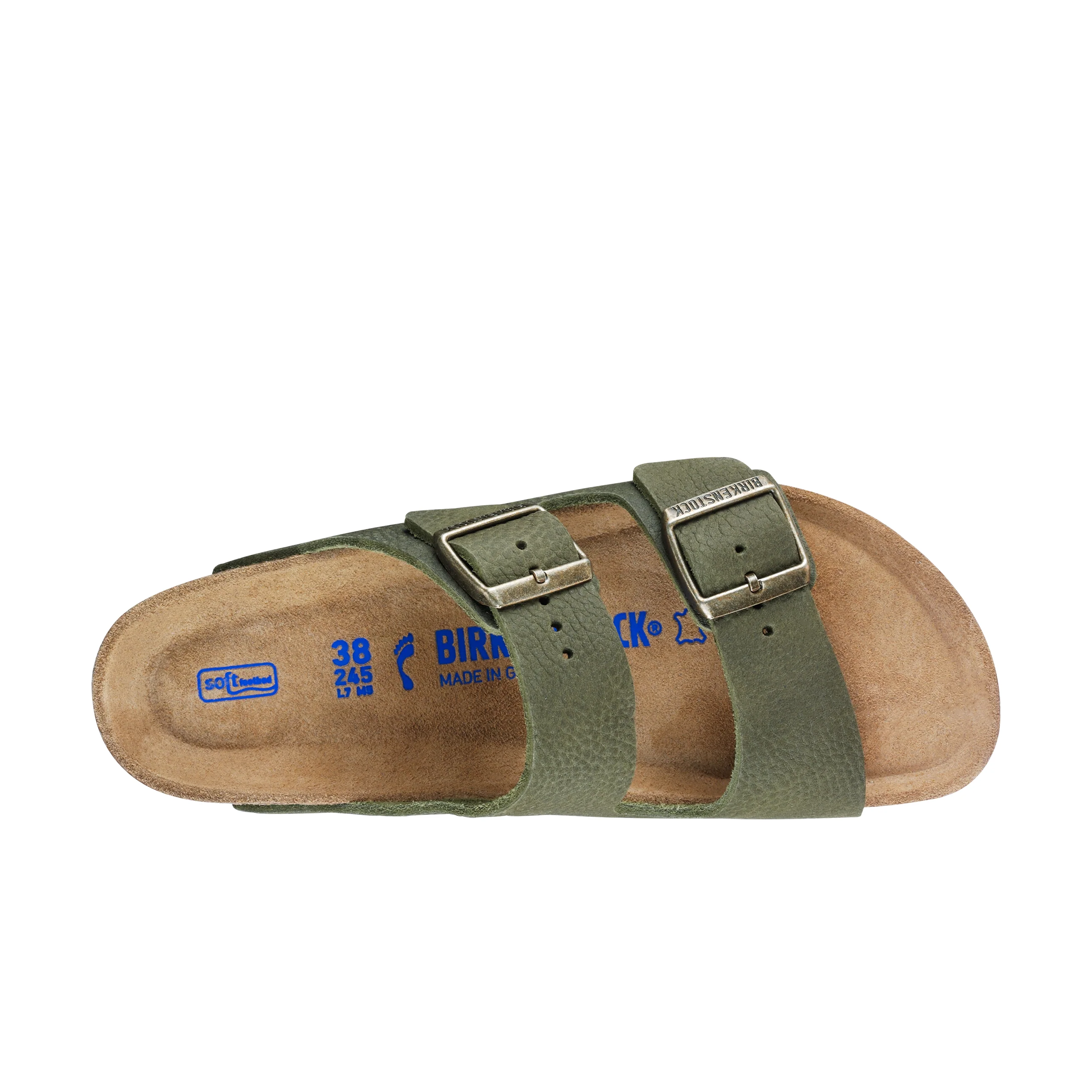 Arizona SFB Steer Khaki Nubuck Leather - Image 3