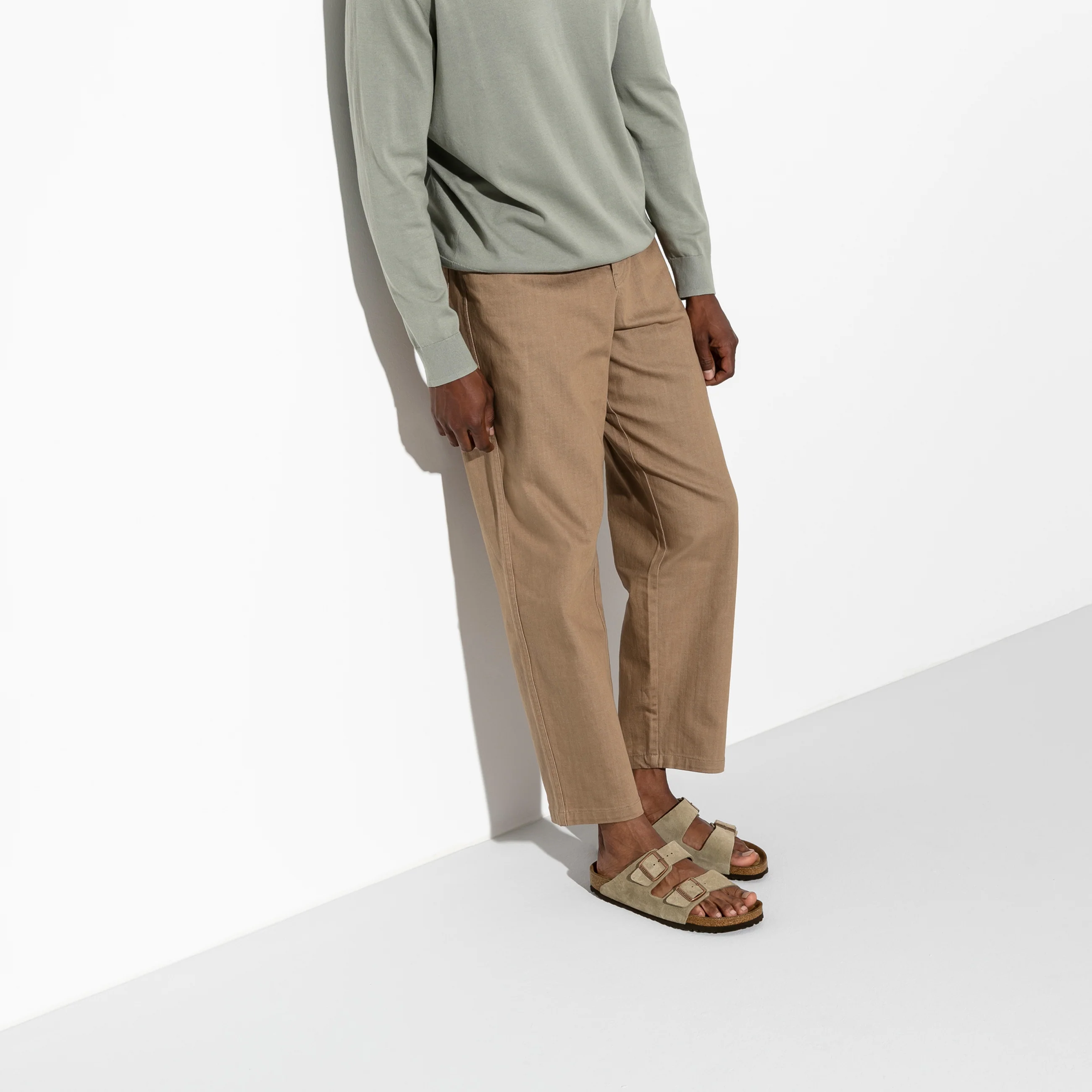 Arizona SFB Taupe Suede Leather - Image 5