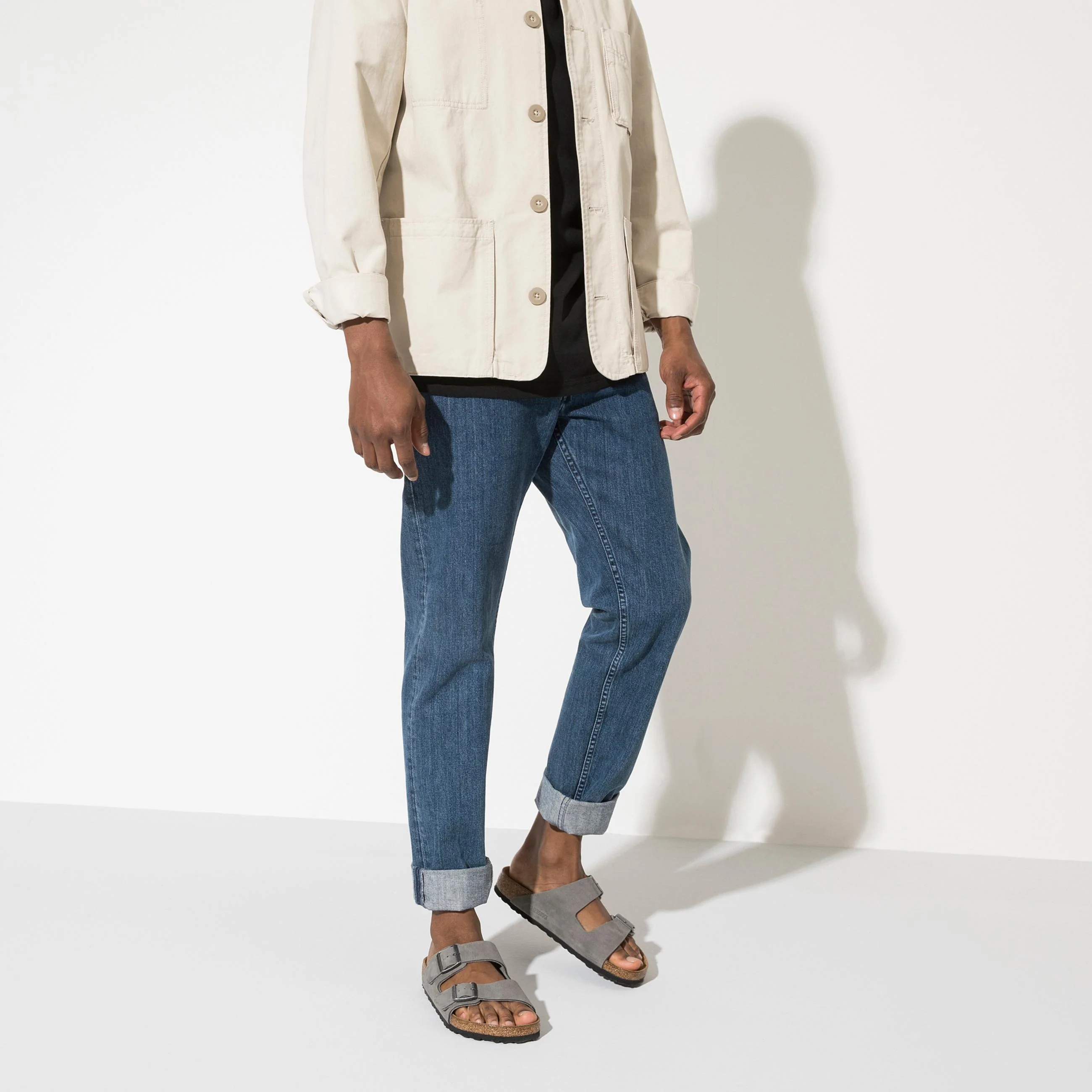 Arizona Desert Buck Whale Grey Nubuck Leather - Image 5