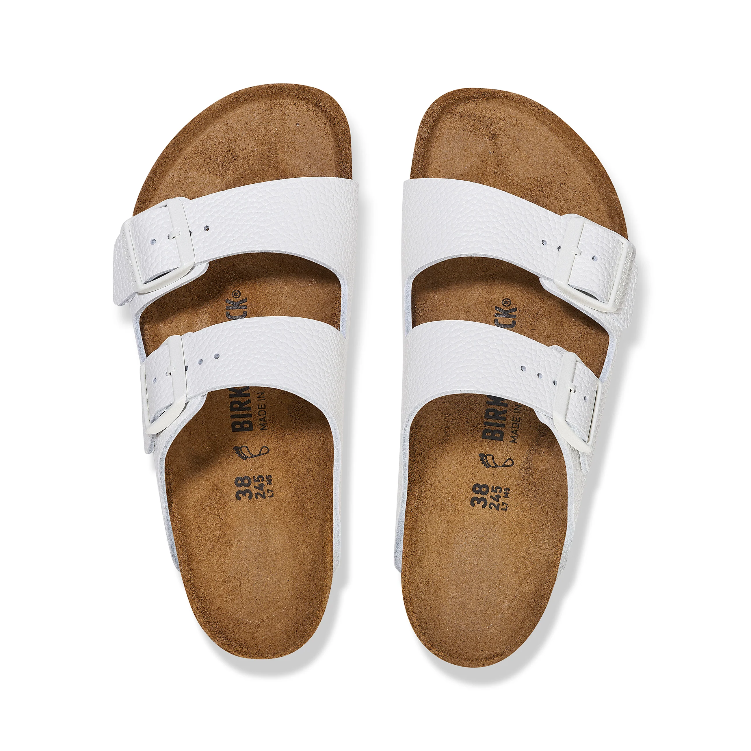 Arizona White Smooth Leather - Image 3