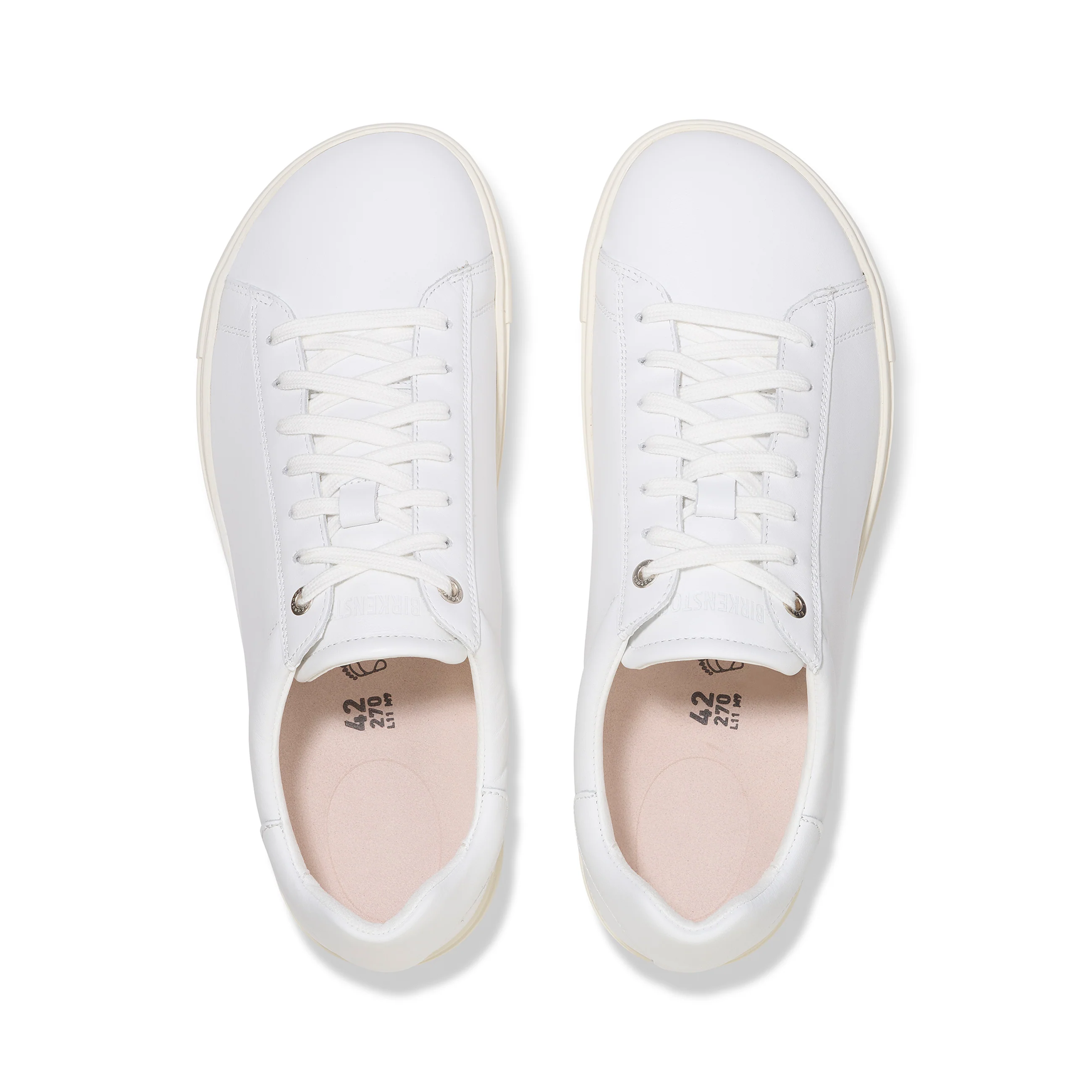Bend Low White Smooth Leather - Image 3