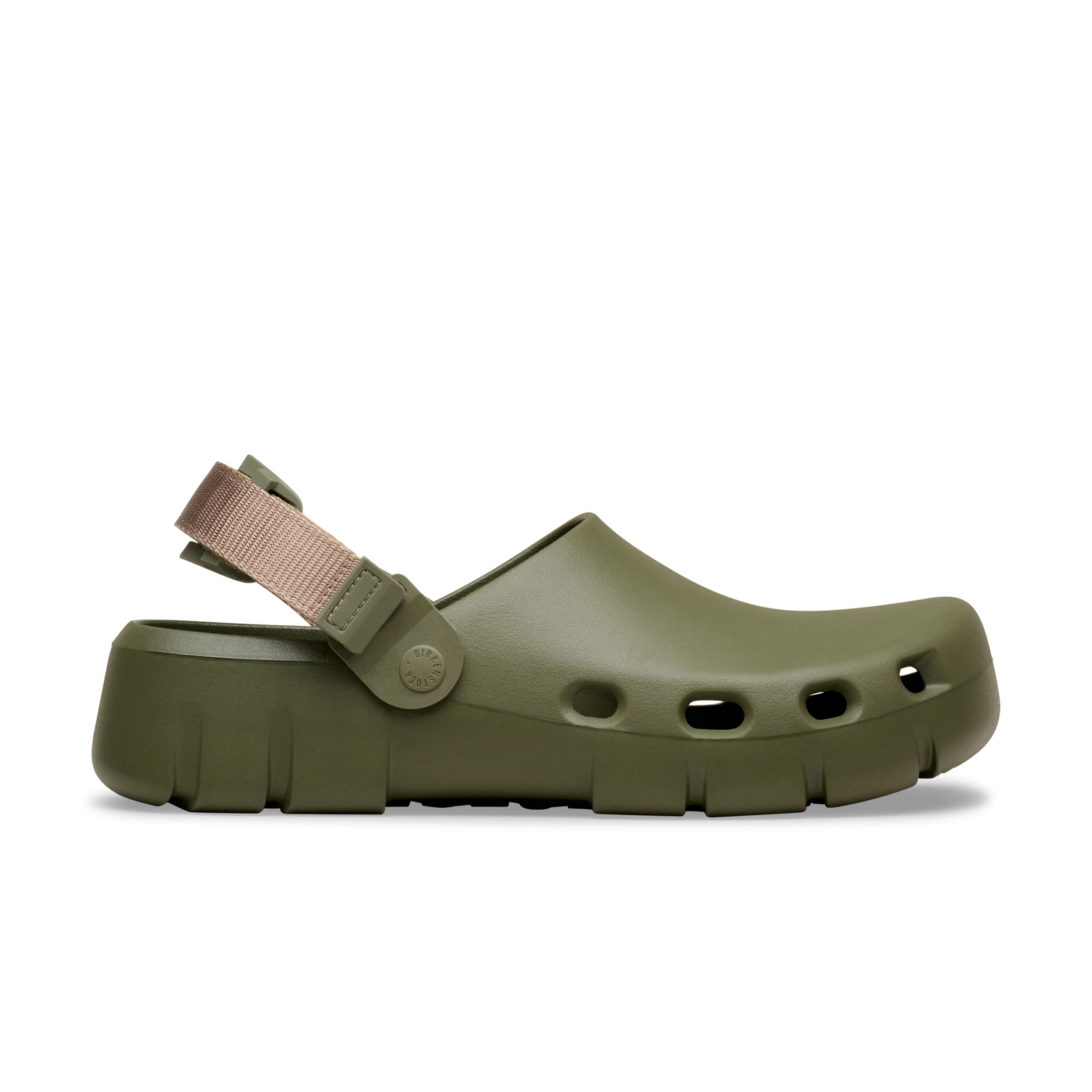 Birki Flow Tech Loop Khaki/Grey Taupe EVA - Image 2