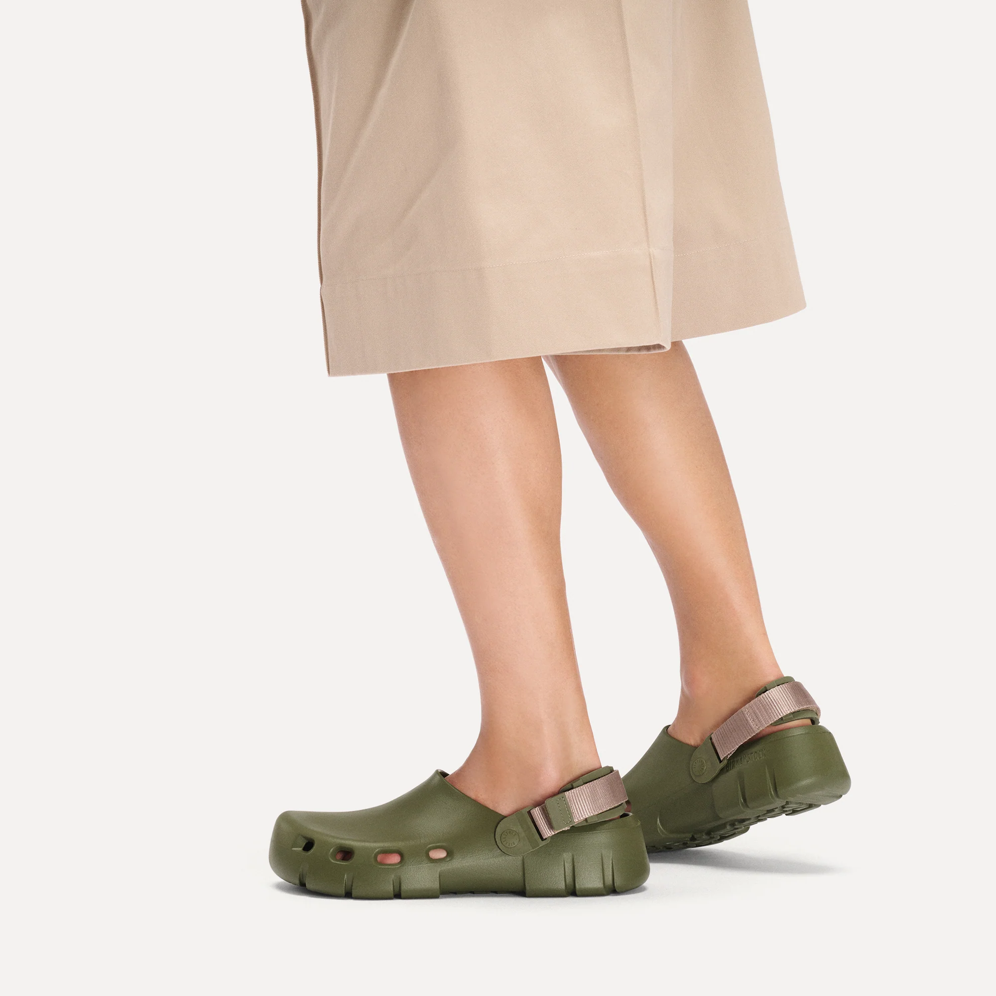 Birki Flow Tech Loop Khaki/Grey Taupe EVA - Image 6