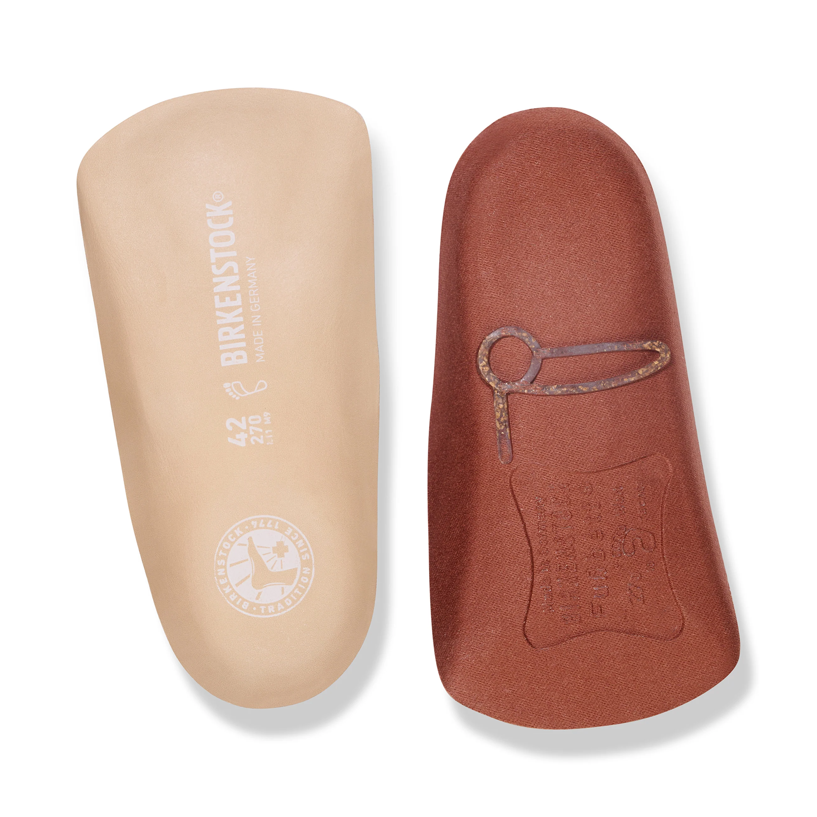 Blue Footbed Heels Leather - Image 4