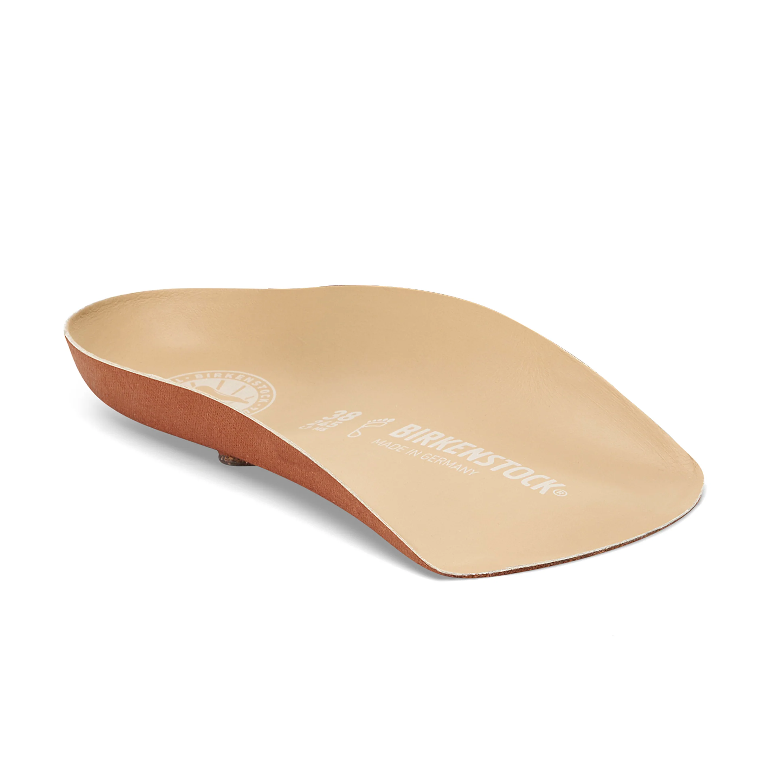 Blue Footbed Leather