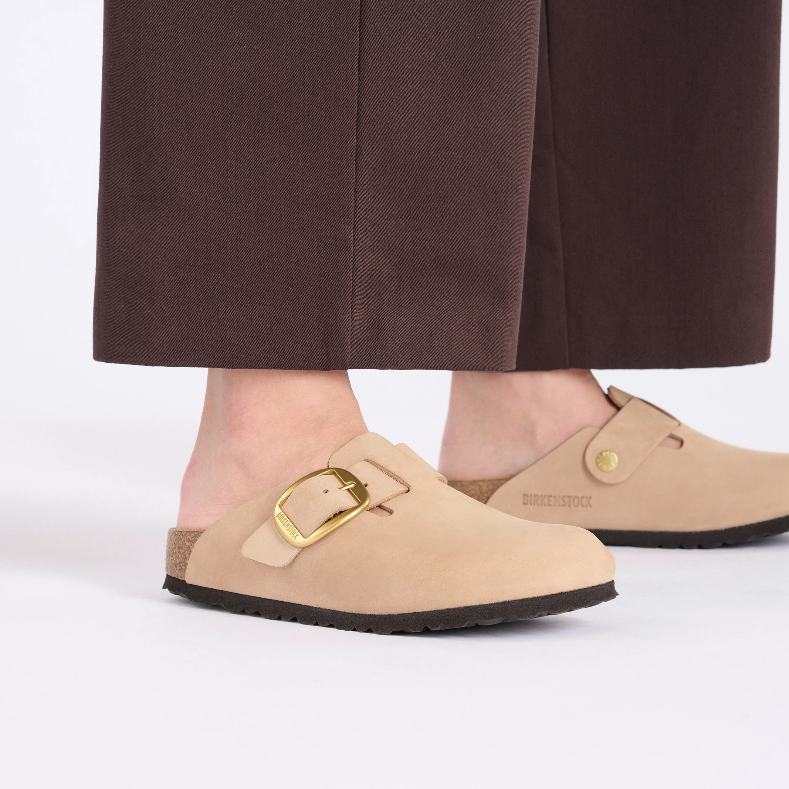 Boston Big Buckle Sandcastle Nubuck Leather - Image 5