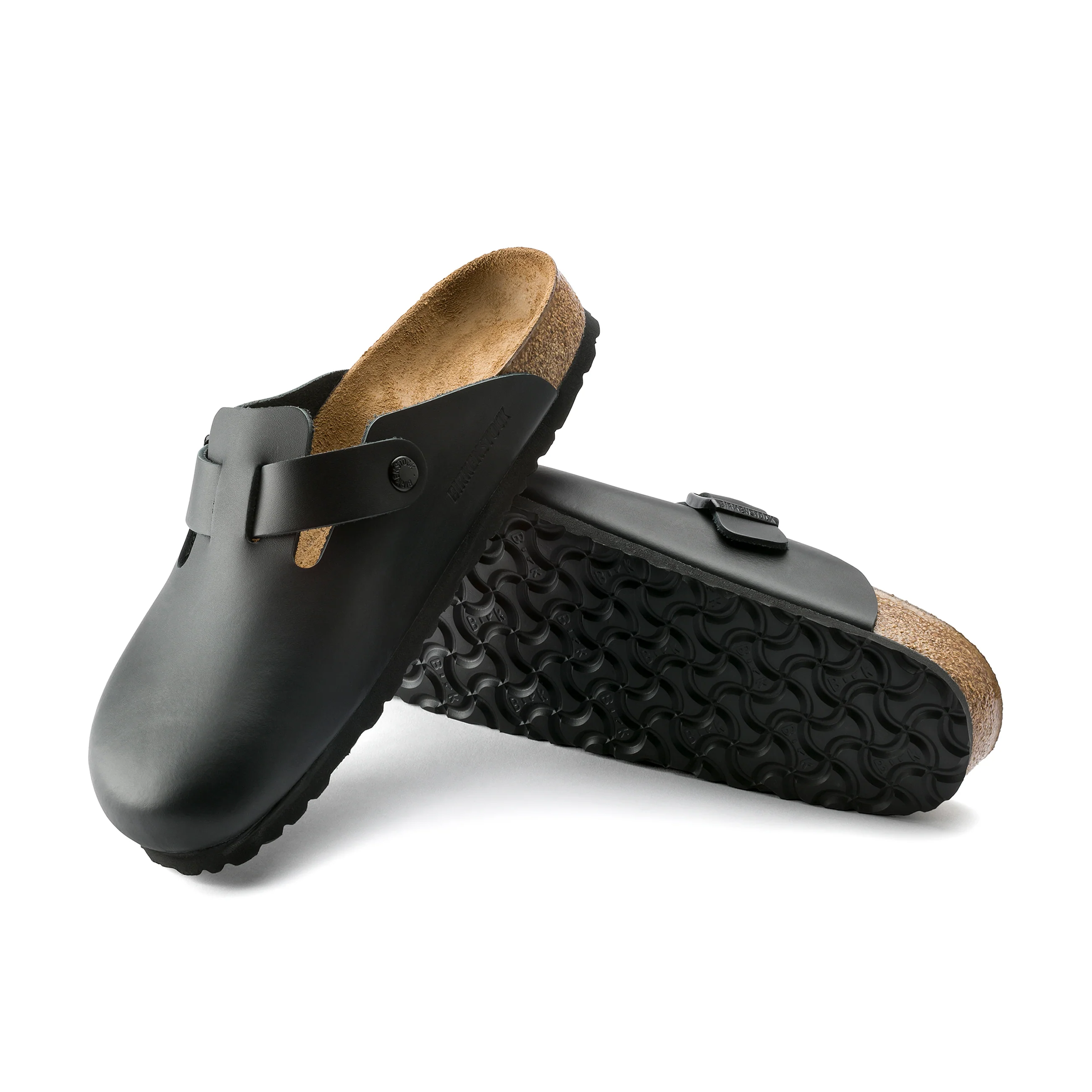 Boston Black Smooth Leather - Image 4