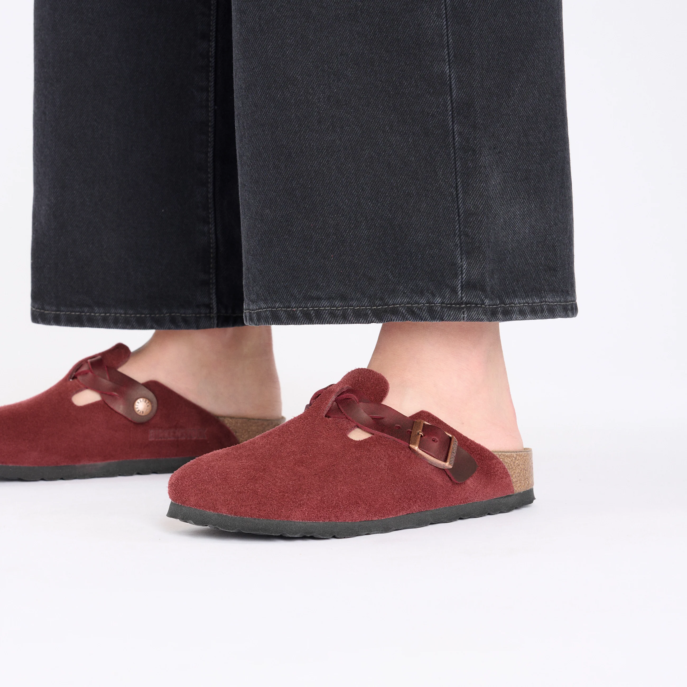 Boston Braided Zinfandel Suede Leather - Image 5