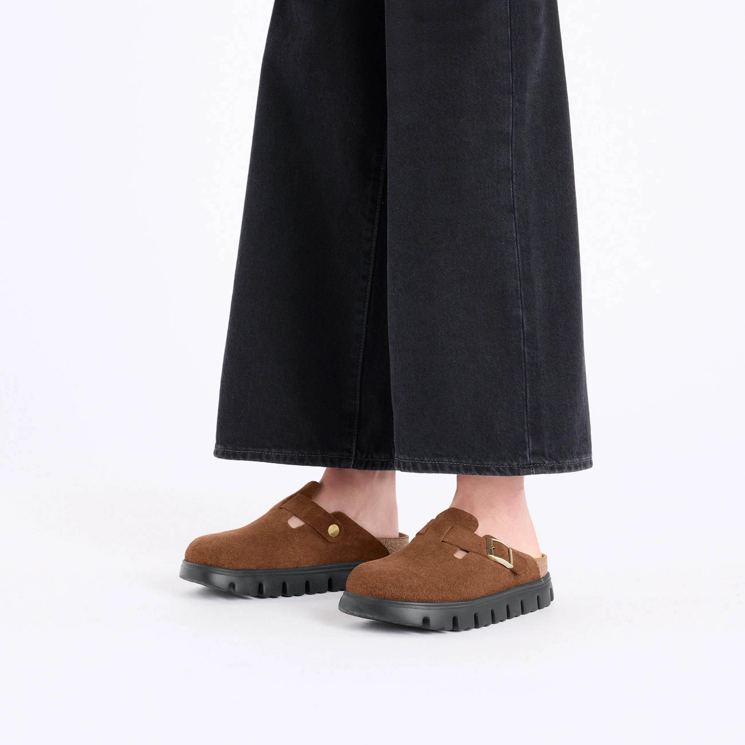 Boston Chunky Dark Tea Leather - Image 4