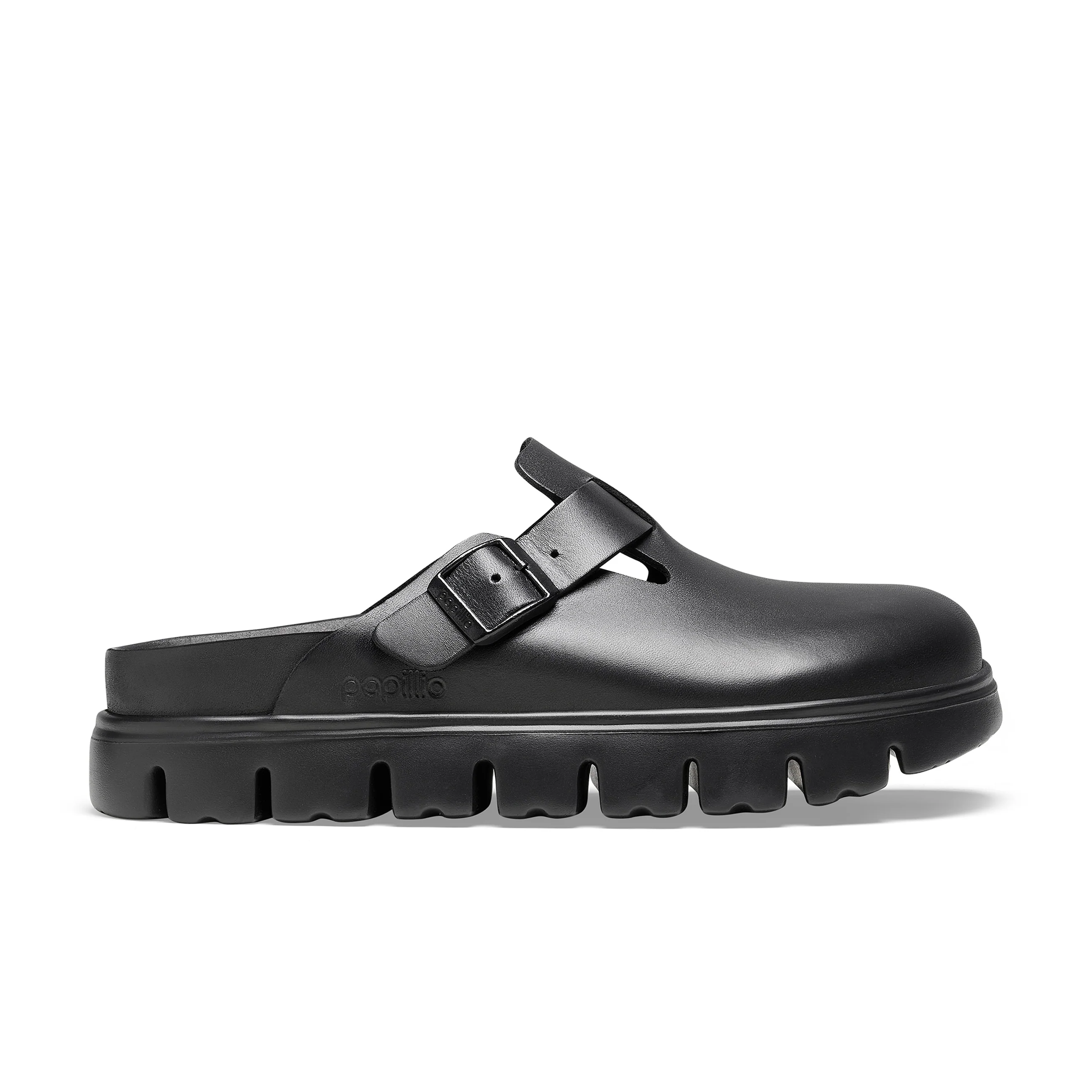 Boston Chunky Exquisite Black Smooth Leather - Image 2