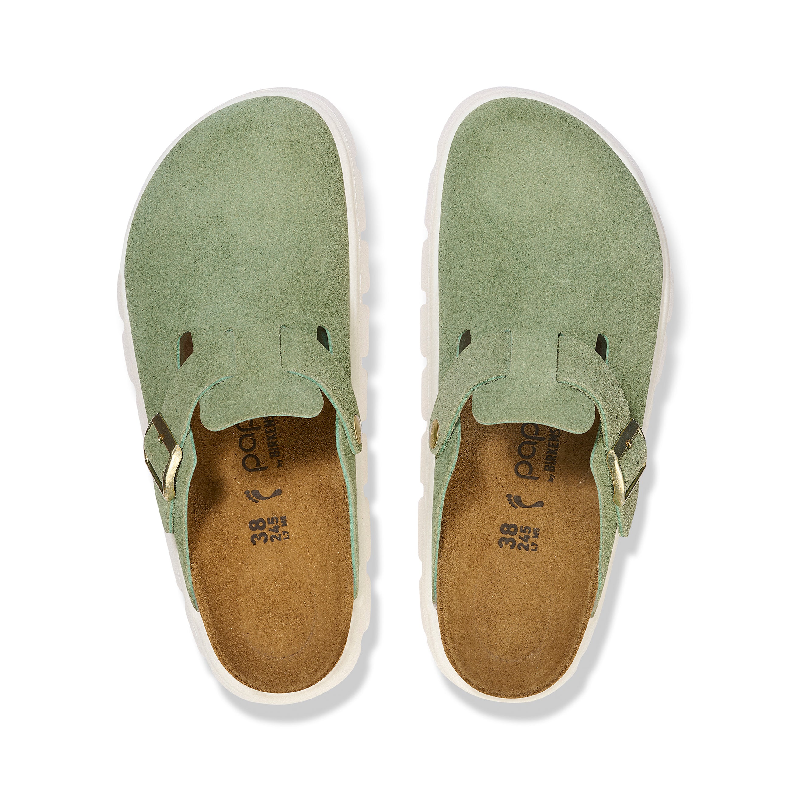 Boston Chunky Green Tea Leather - Image 3