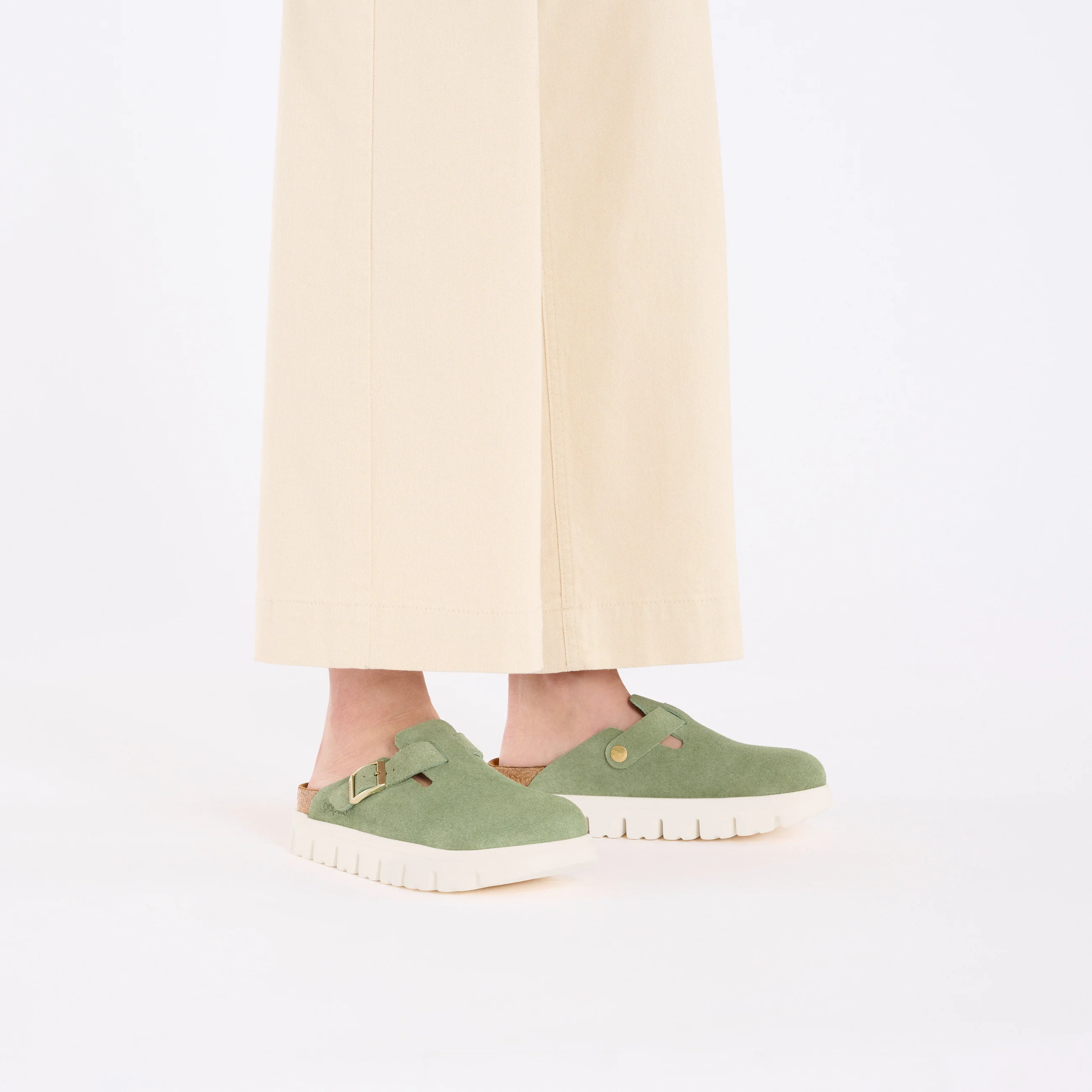 Boston Chunky Green Tea Leather - Image 4