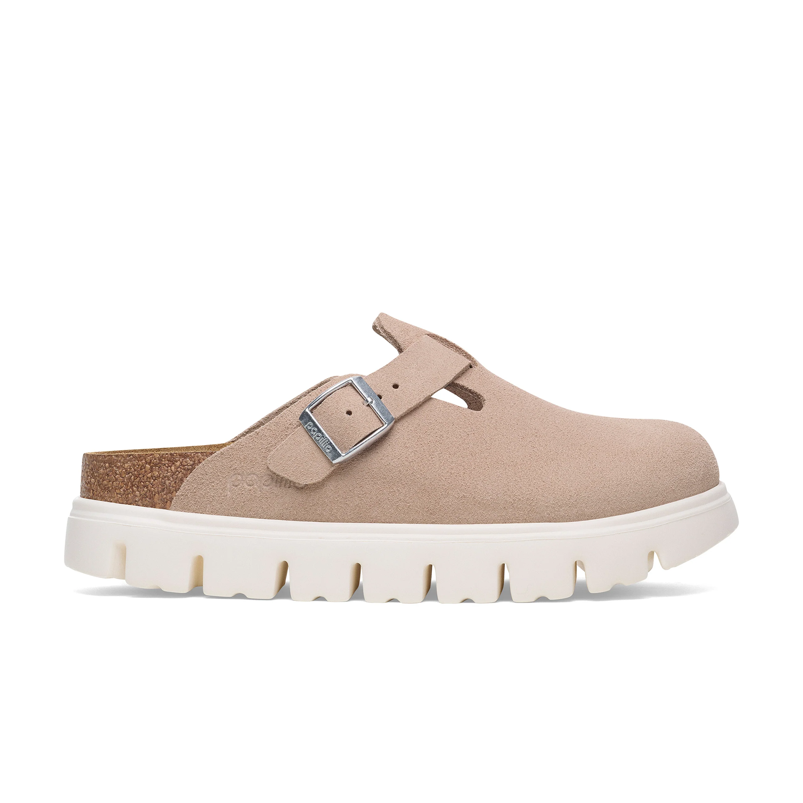 Boston Chunky Light Rose Suede Leather - Image 2