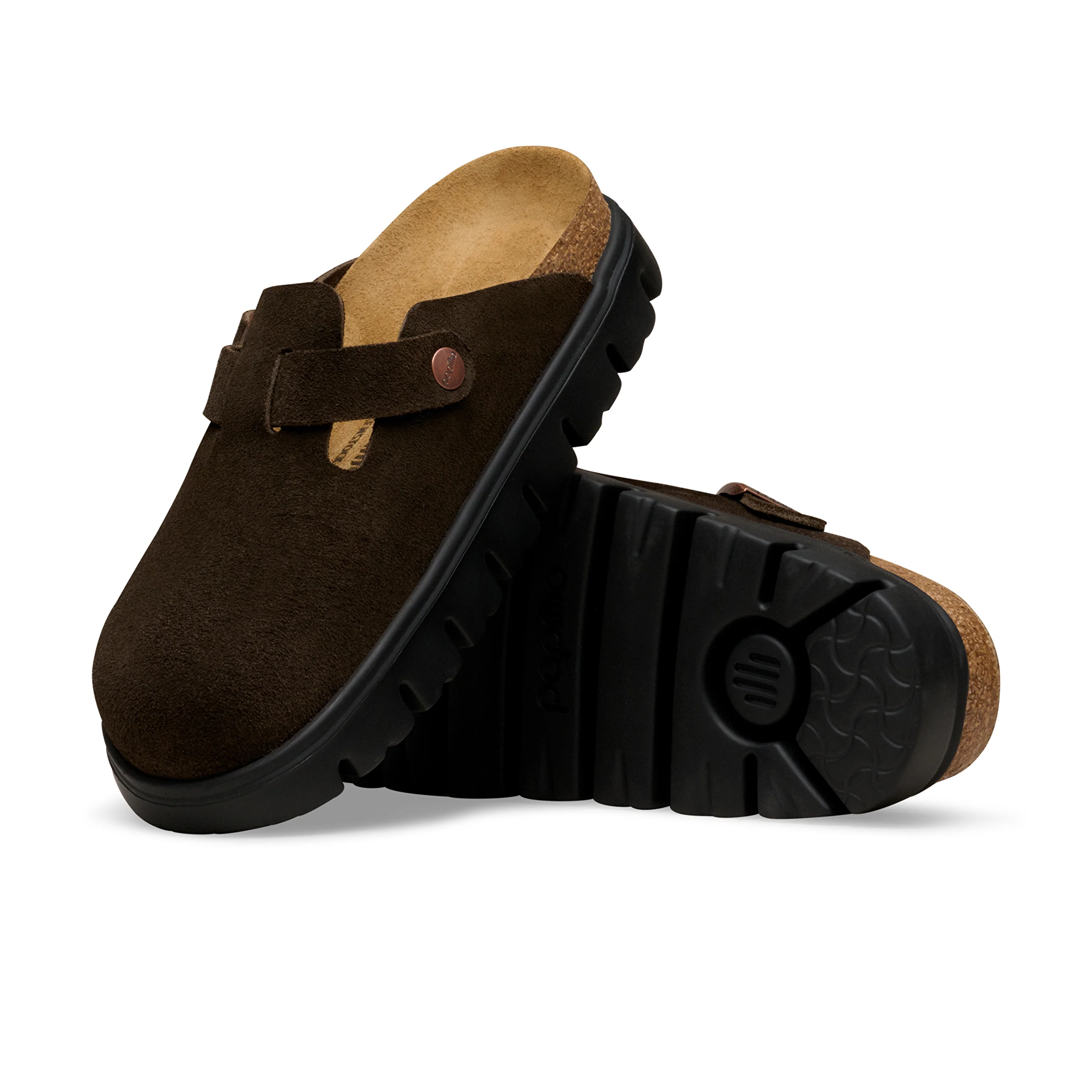 Boston Chunky Mocca Suede Leather - Image 4