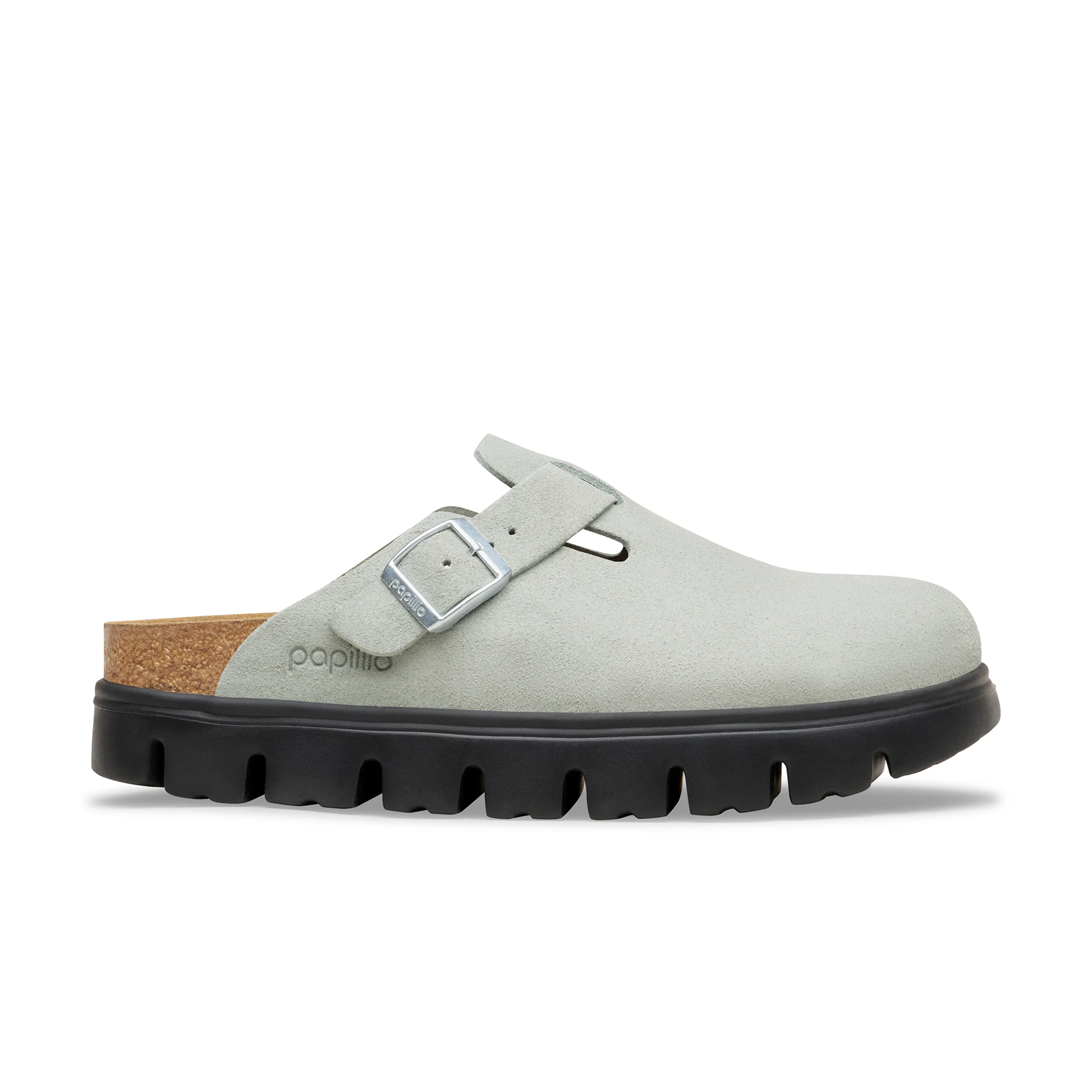 Boston Chunky Pure Sage Suede Leather - Image 2