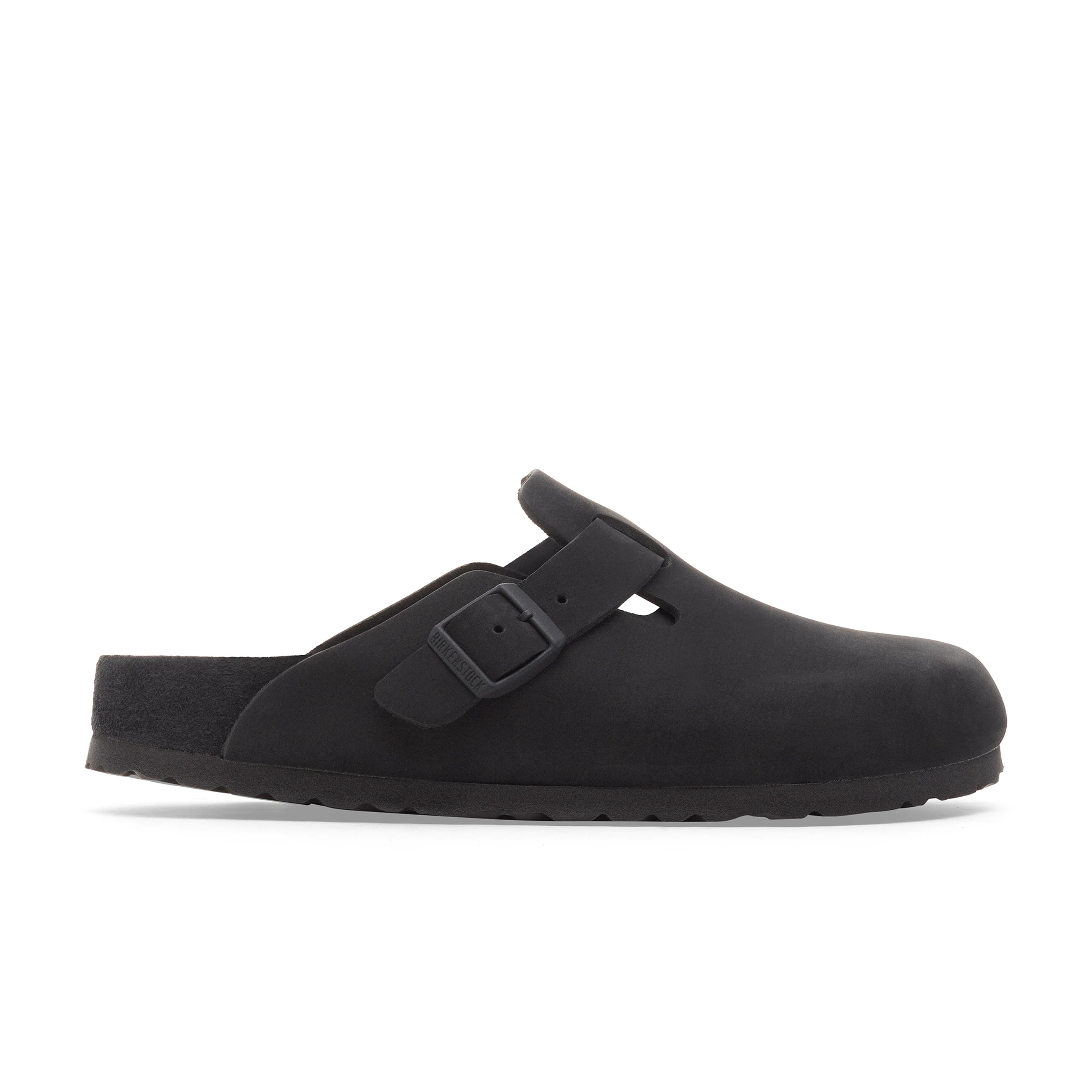 Boston Exquisite Black Nubuck Leather - Image 2
