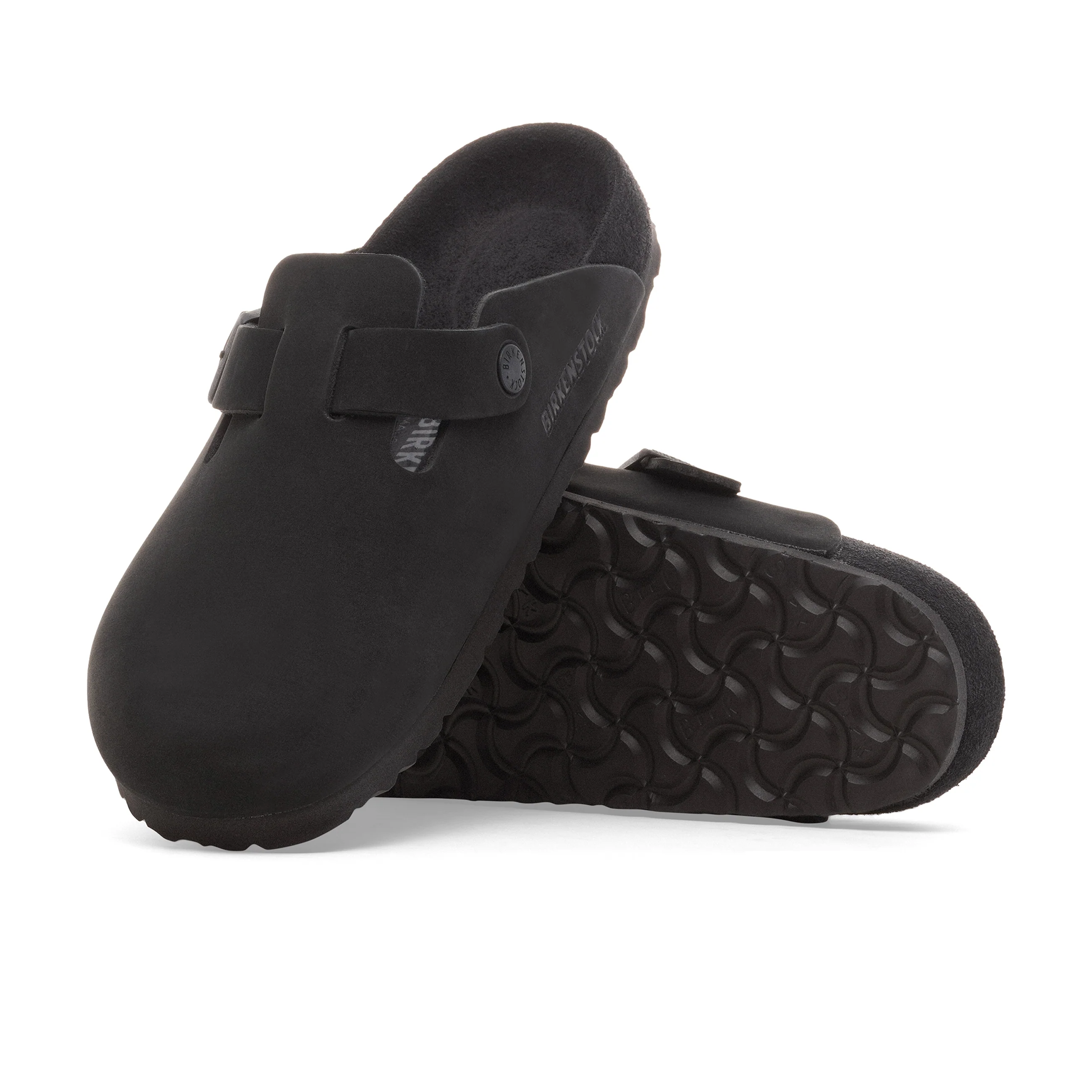 Boston Exquisite Black Nubuck Leather - Image 4