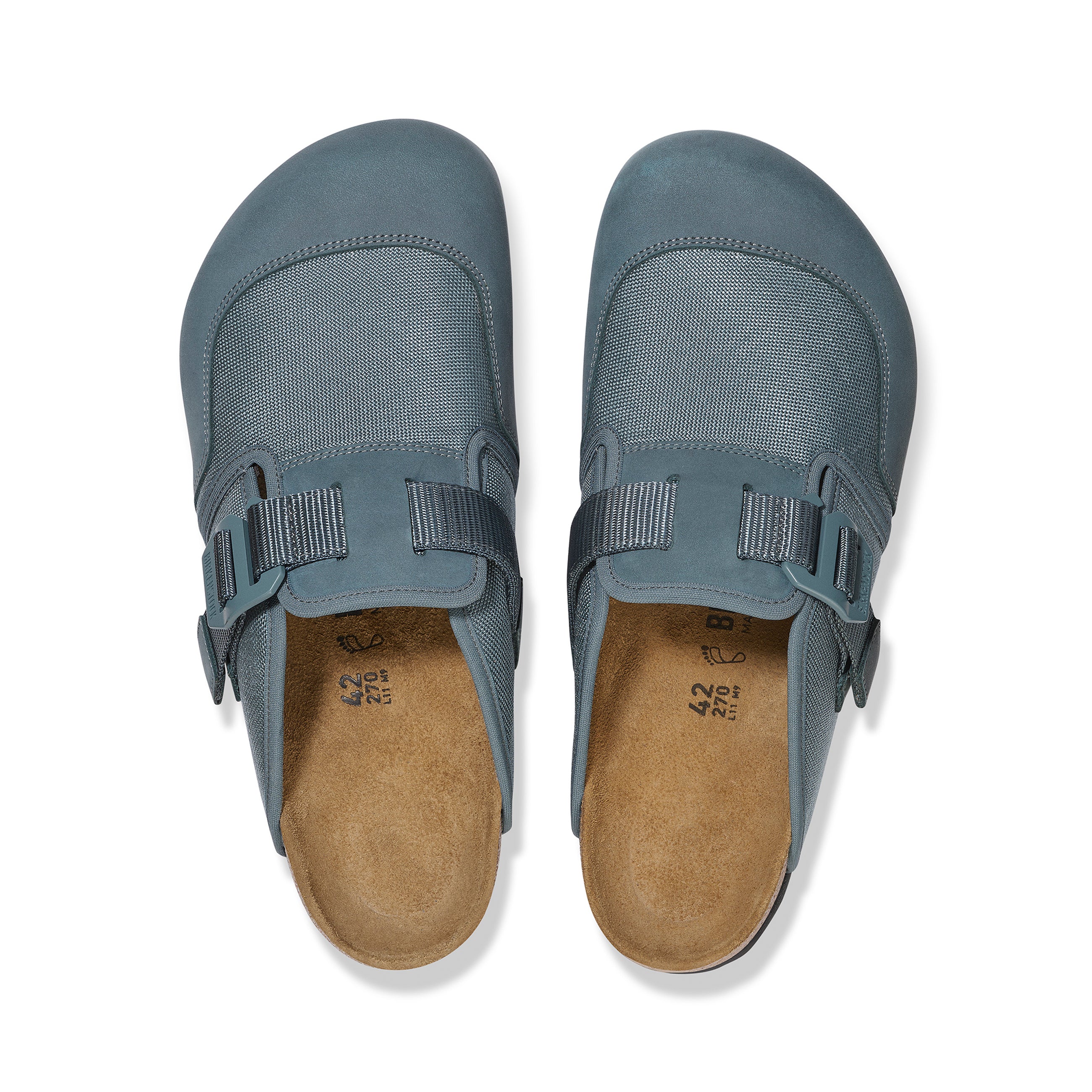 Boston Nova Basalt Grey Textile/Nubuck Leather - Image 3