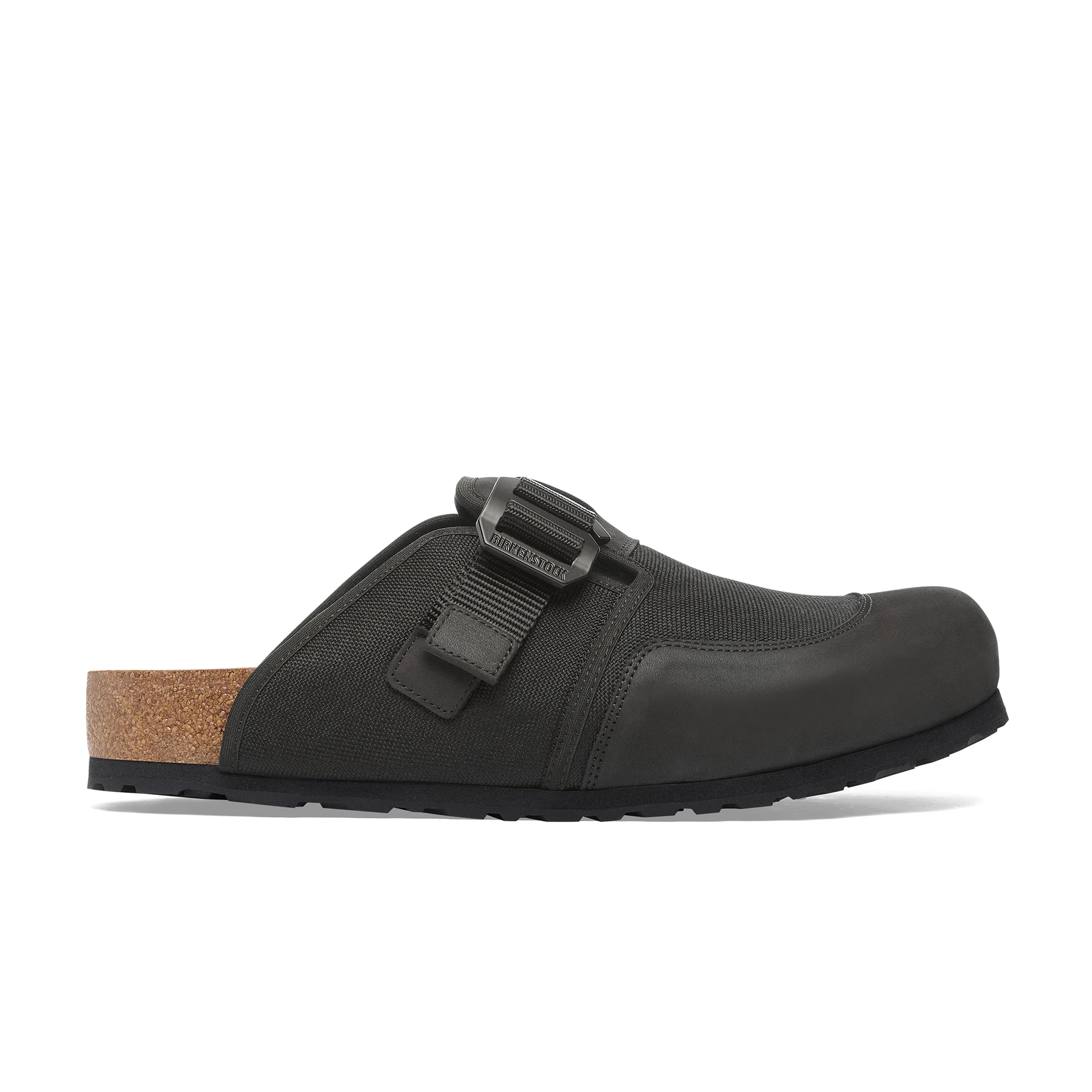 Boston Nova Black Textile/Nubuck Leather - Image 2
