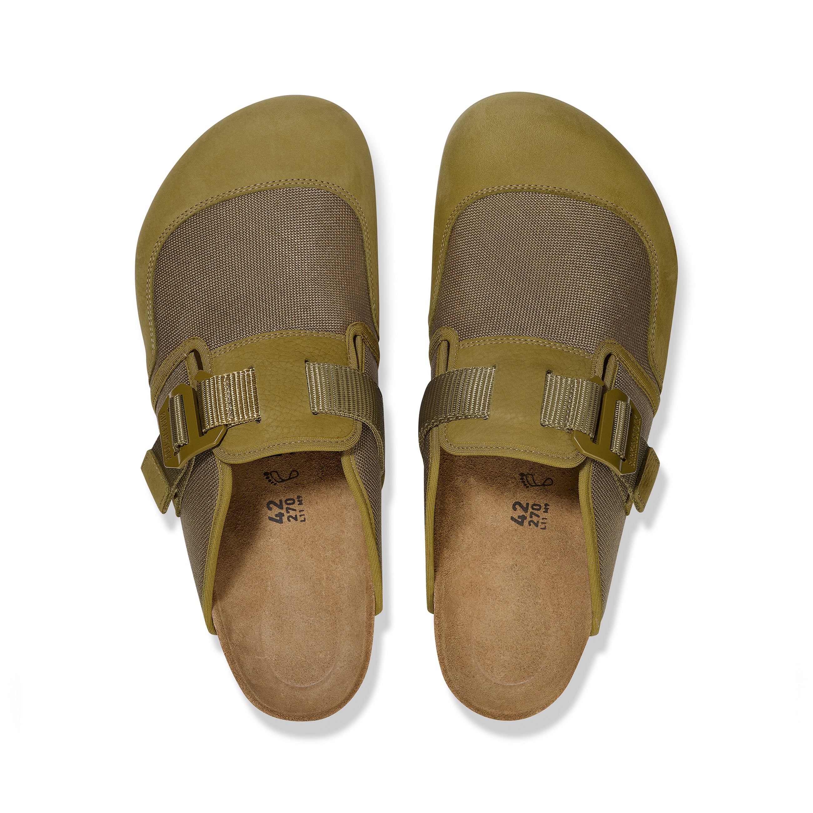 Boston Nova Pine Green Textile/Nubuck Leather - Image 3