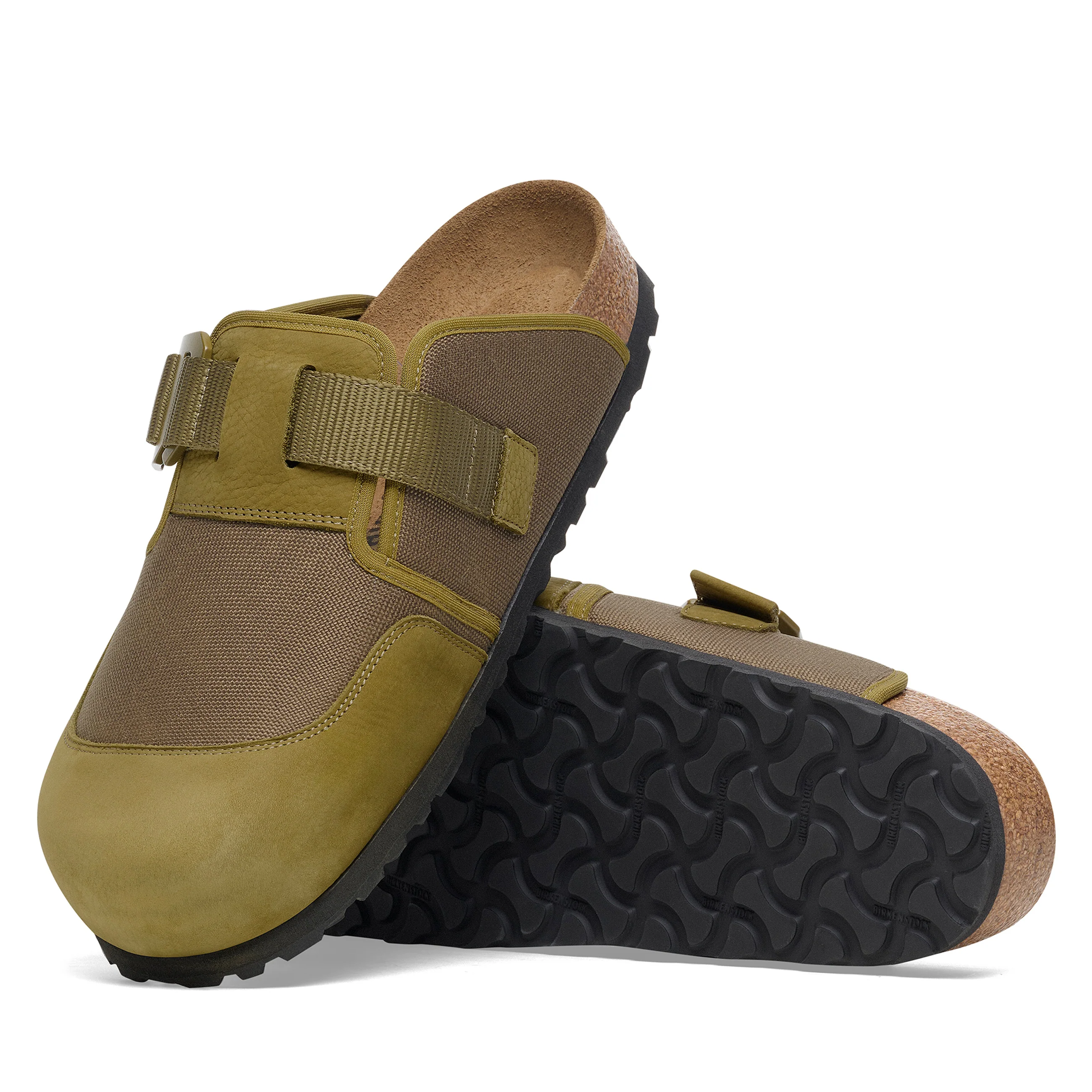 Boston Nova Pine Green Textile/Nubuck Leather - Image 4