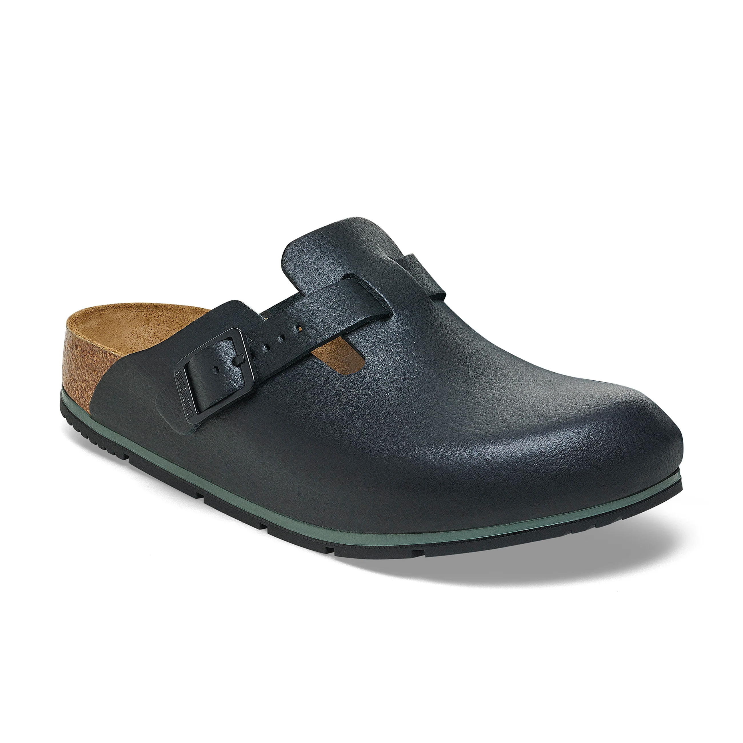 Boston Pro Black PU Coated Natural Leather