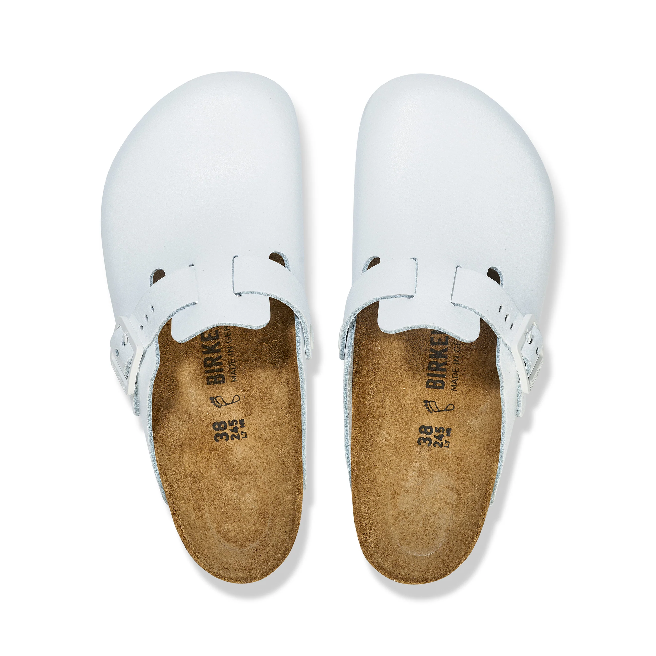 Boston Pro White PU Coated Natural Leather - Image 3