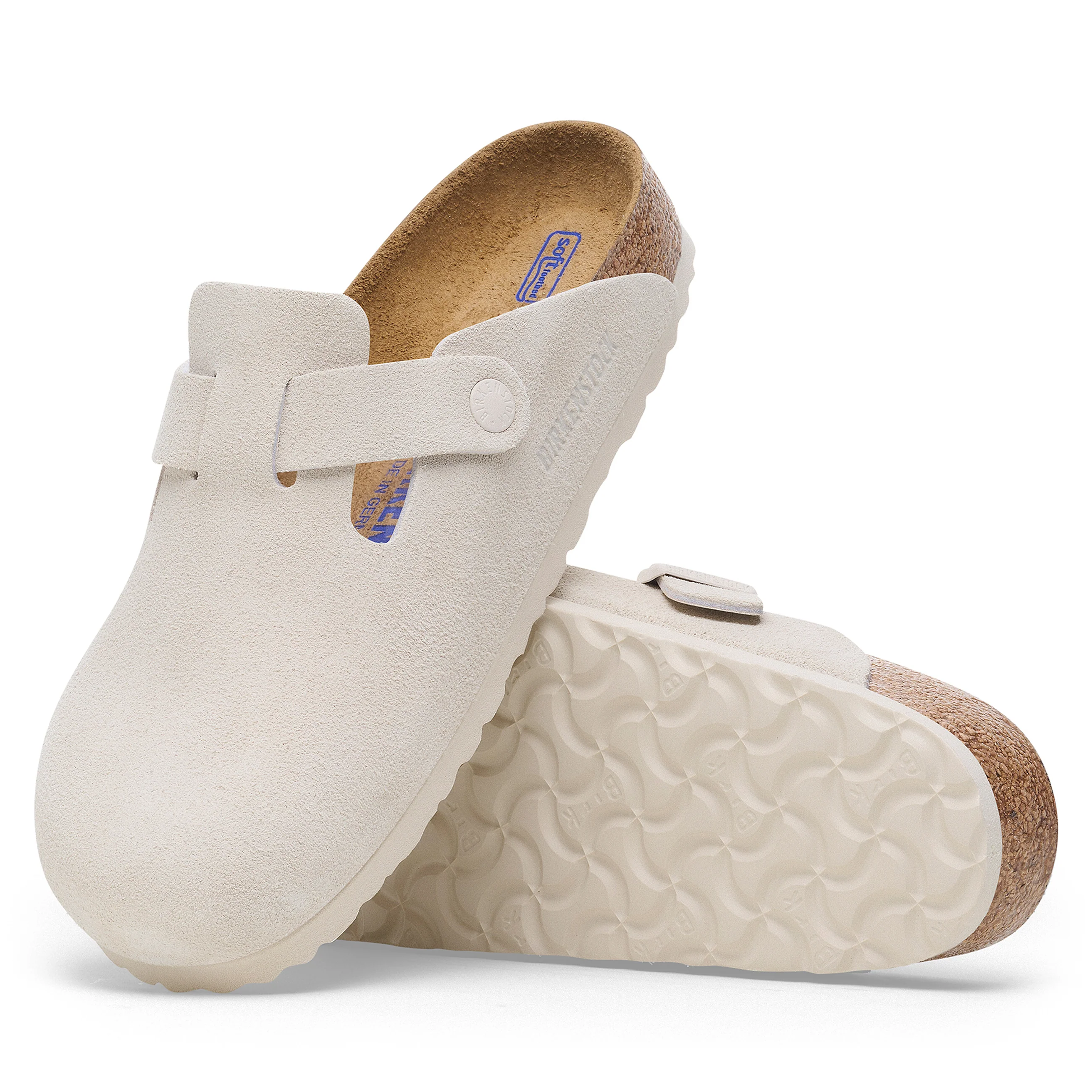 Boston SFB Antique White Suede Leather - Image 4