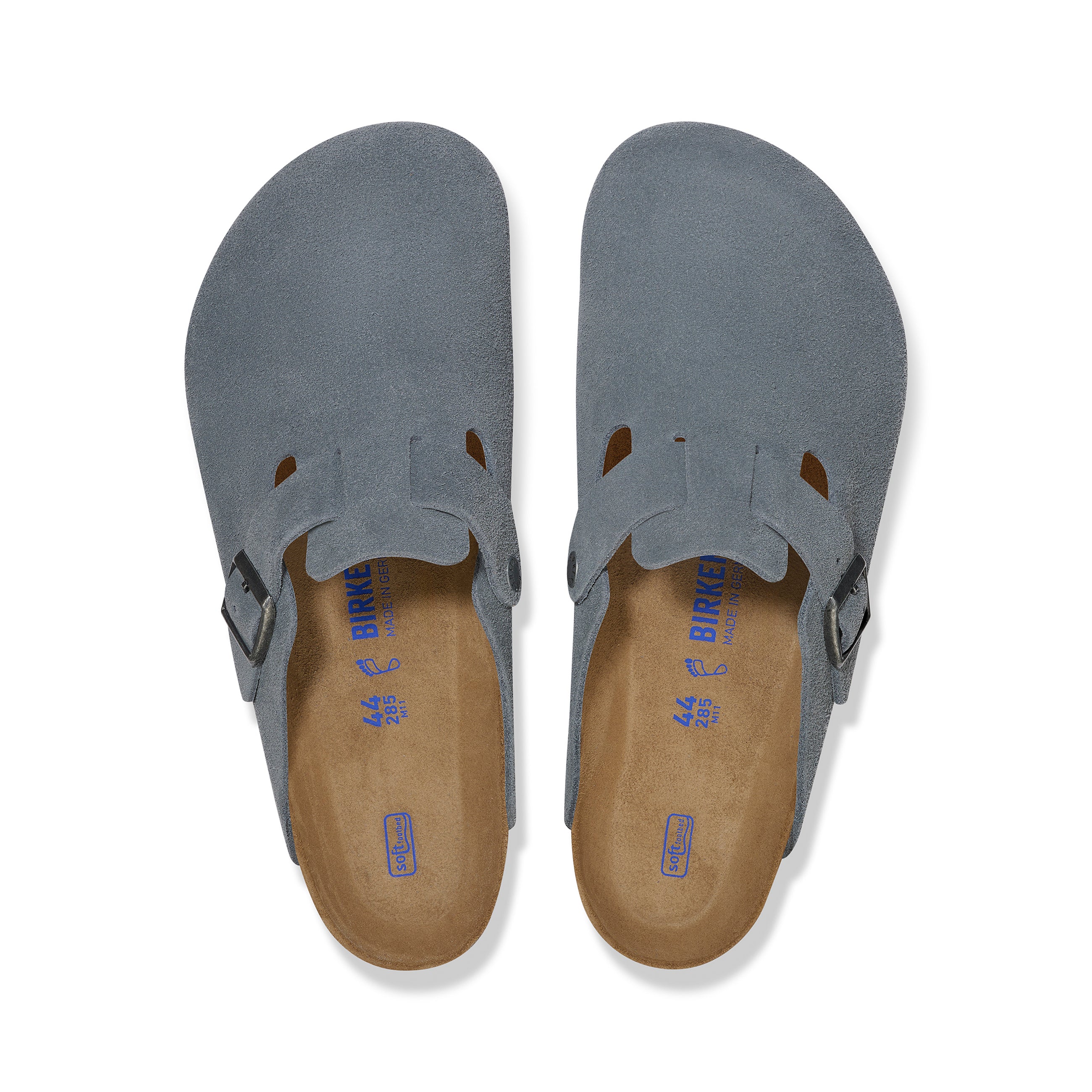 Boston SFB Basalt Grey Suede Leather - Image 3