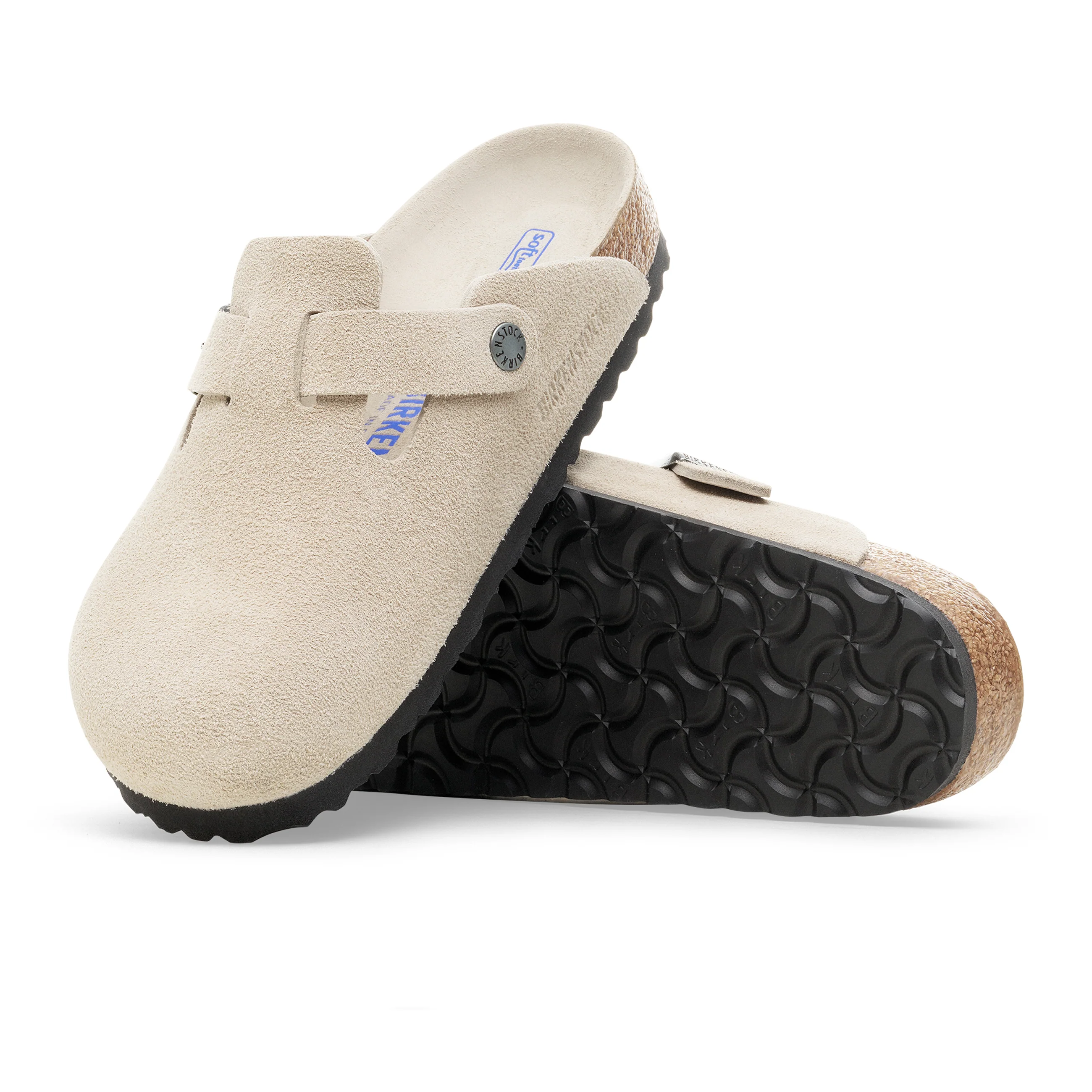 Boston SFB Oyster Tonal Footbed Suede Leather - Image 4